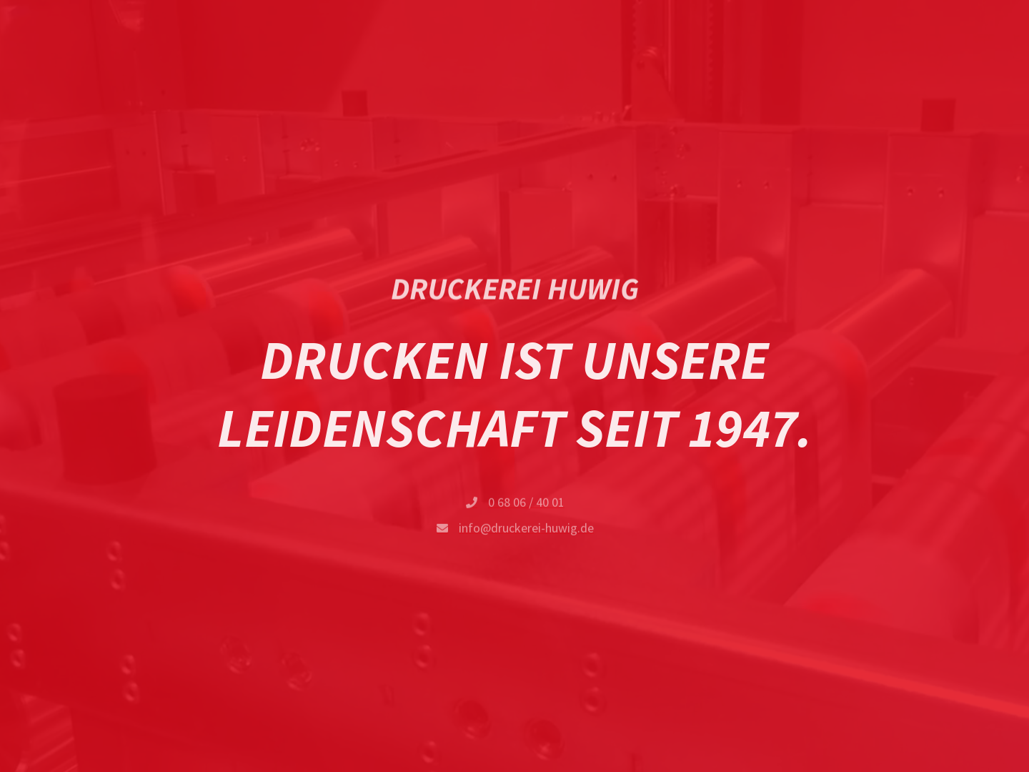 Huwig Druckerei Rainer Huwig