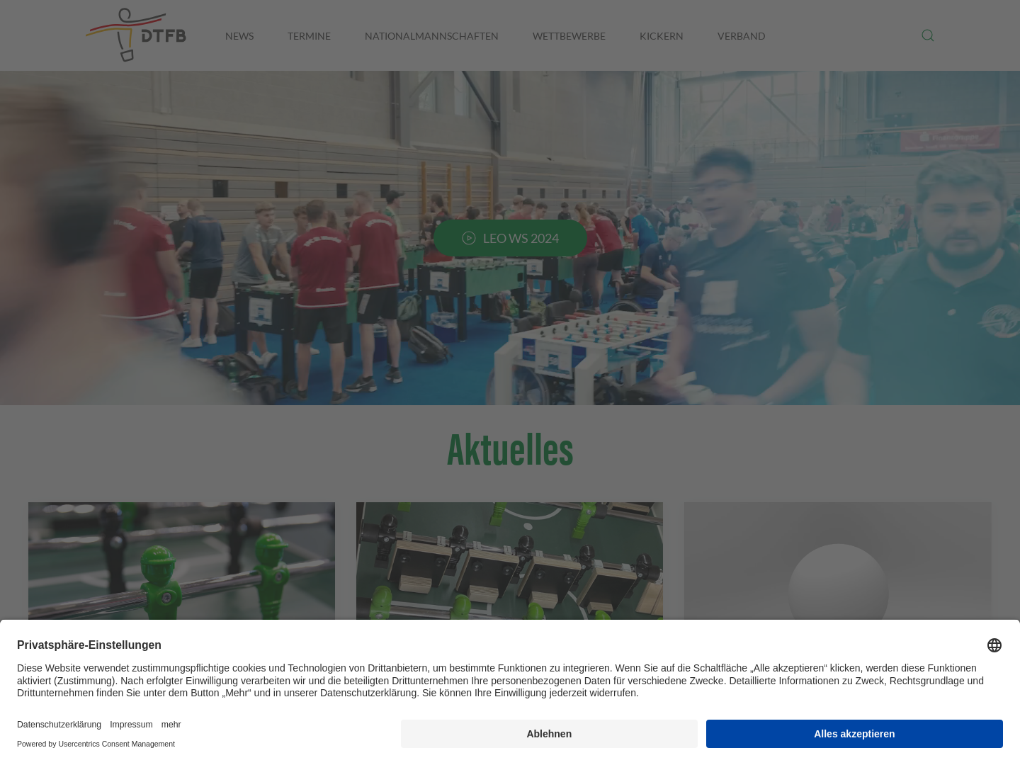Deutscher Tischfussball Bund e.V.