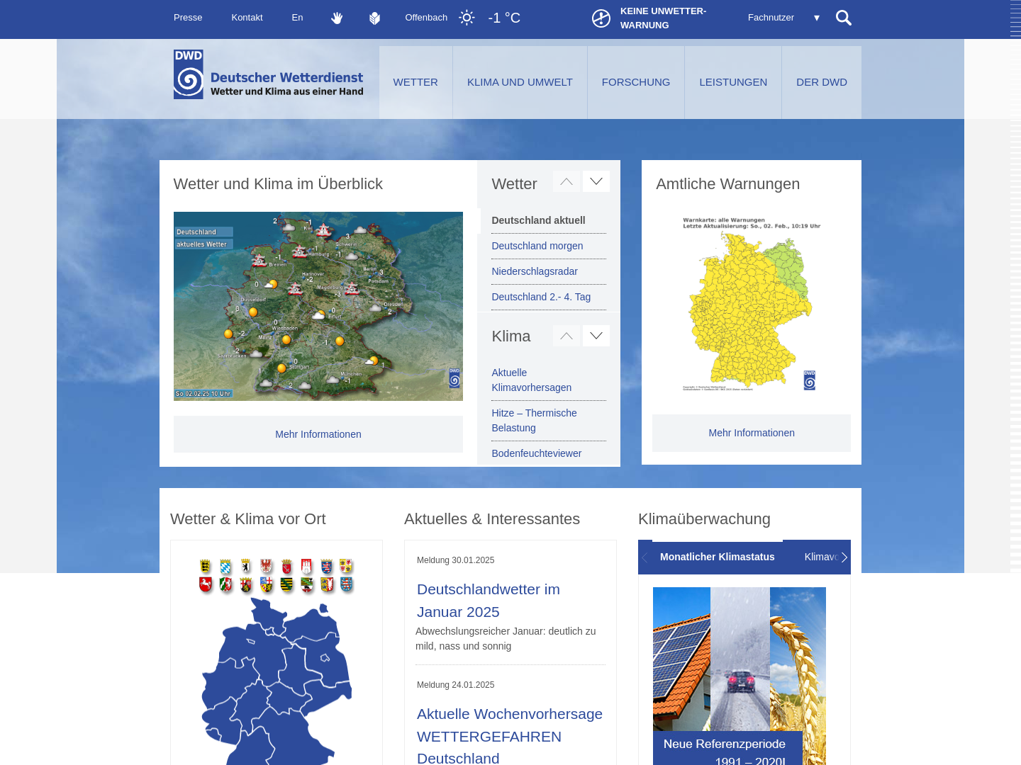 Deutscher Wetterdienst -- Segelflugwetterbericht