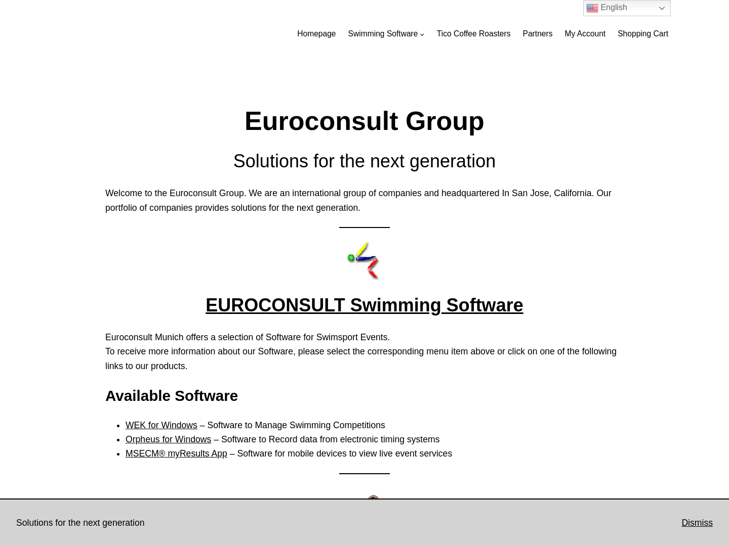 Euroconsult Software - Schwimmen