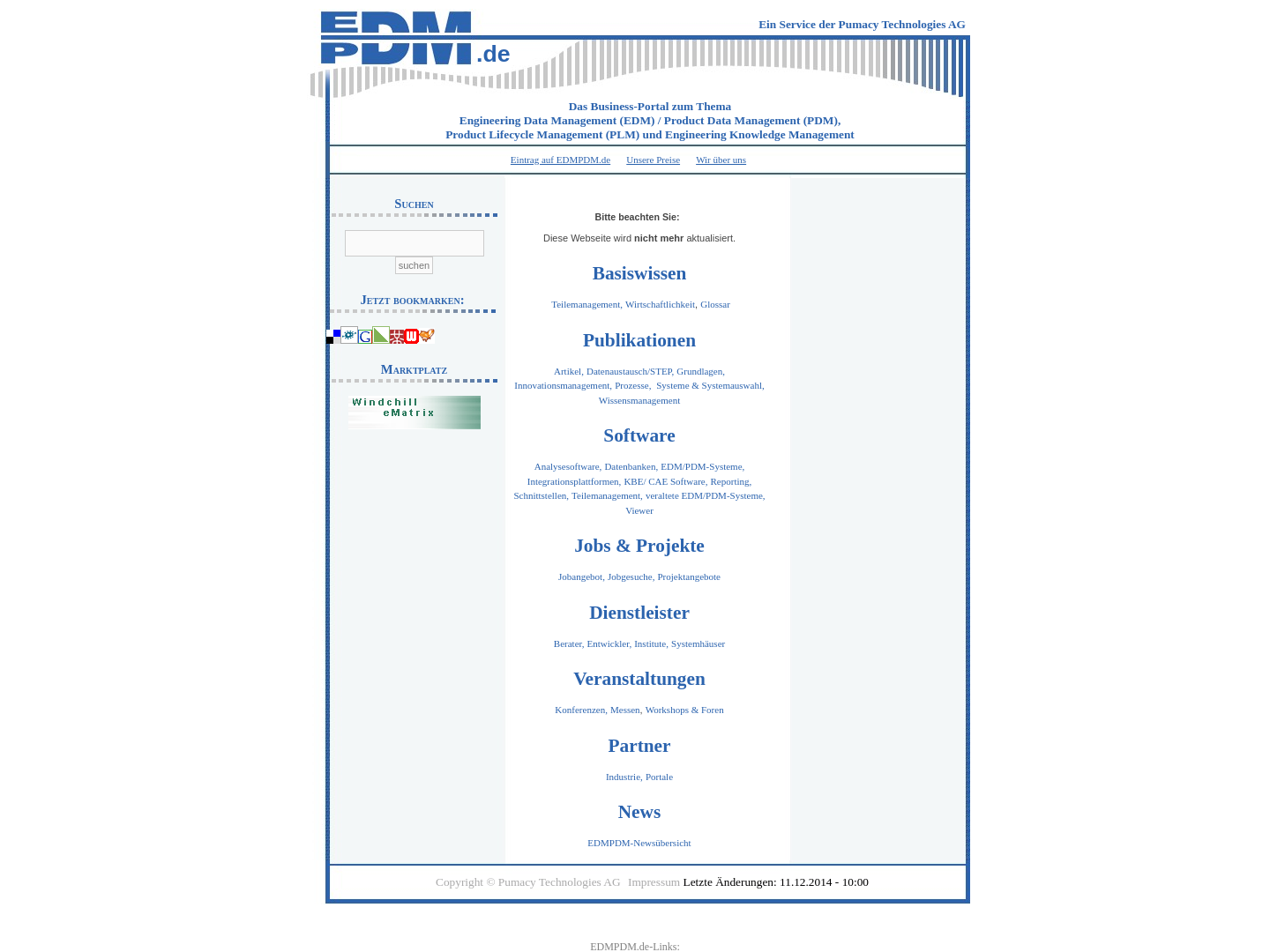 EDMPDM.de by Pumacy Technologies AG