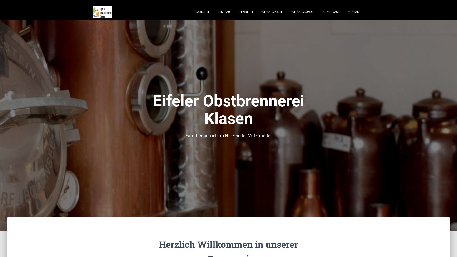 Obst- und Schnapsbrennerei Karl-Heinz Klasen