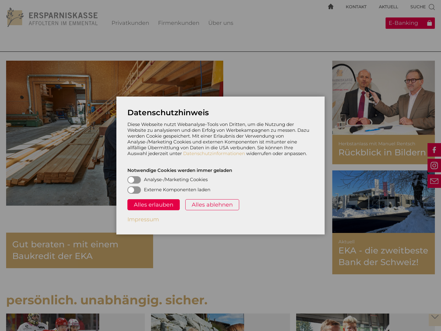 Ersparniskasse Affoltern i.E.