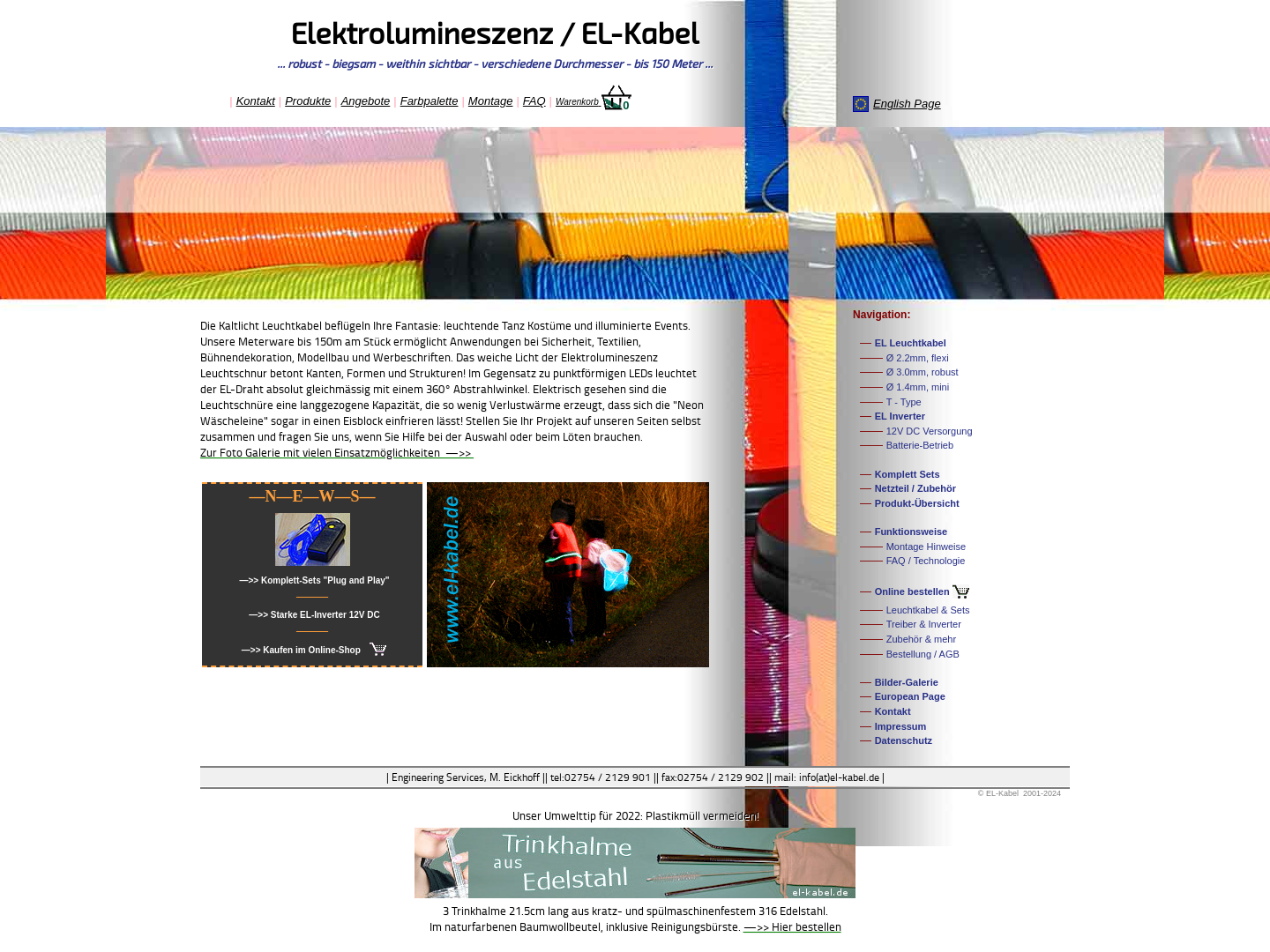 EL-Kabel.de - Engineering Services Dipl.-Ing. M. Eickhoff
