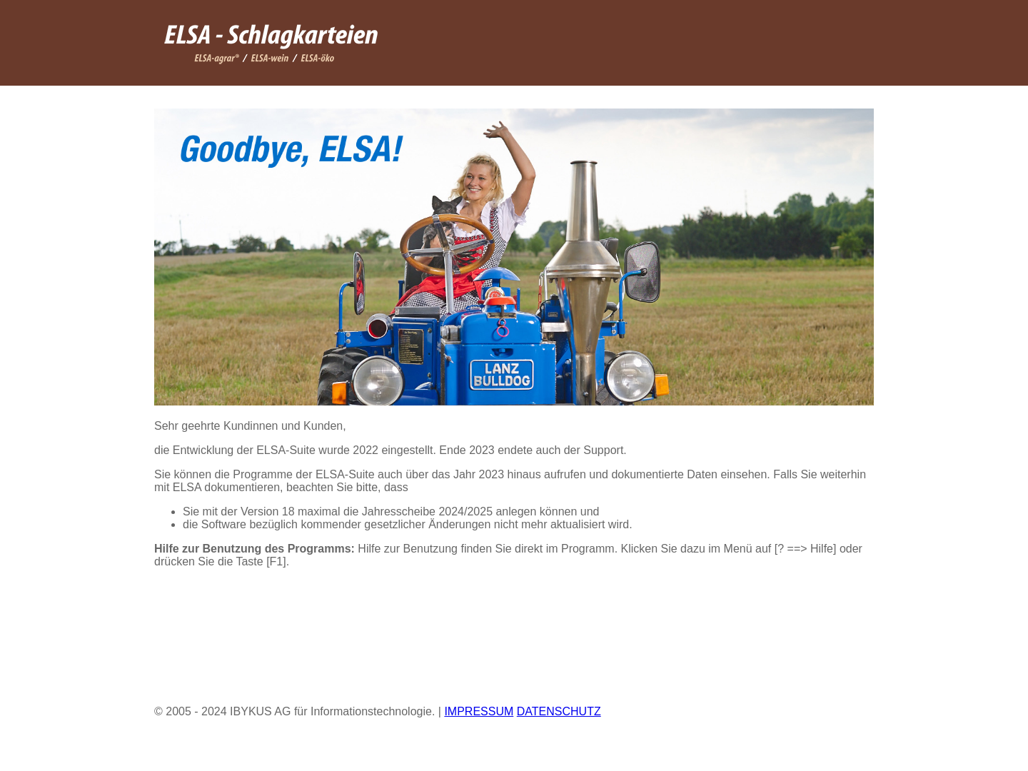 ELSA-agrar - Ibykus Software GmbH & Co. KG