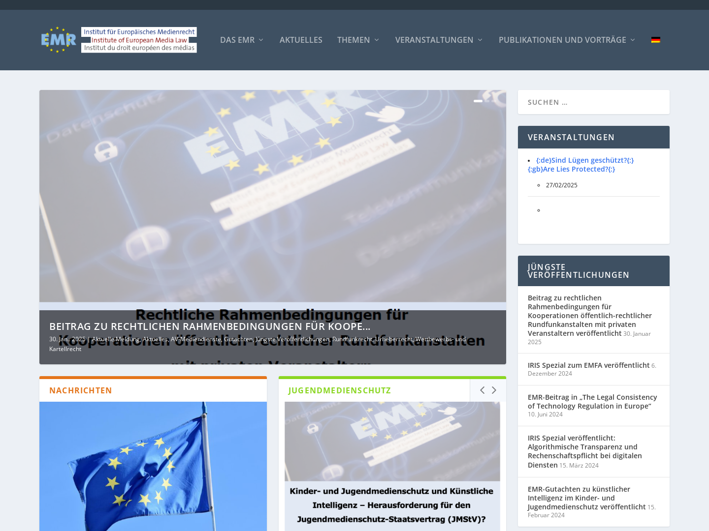 EMR Institut für Europäisches Medienrecht e.V.