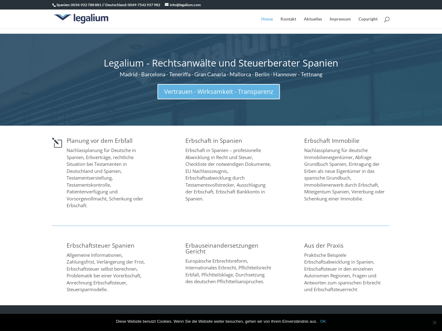 Erbschaft in Spanien - Legalium D. Cano & D. Luickhardt SL