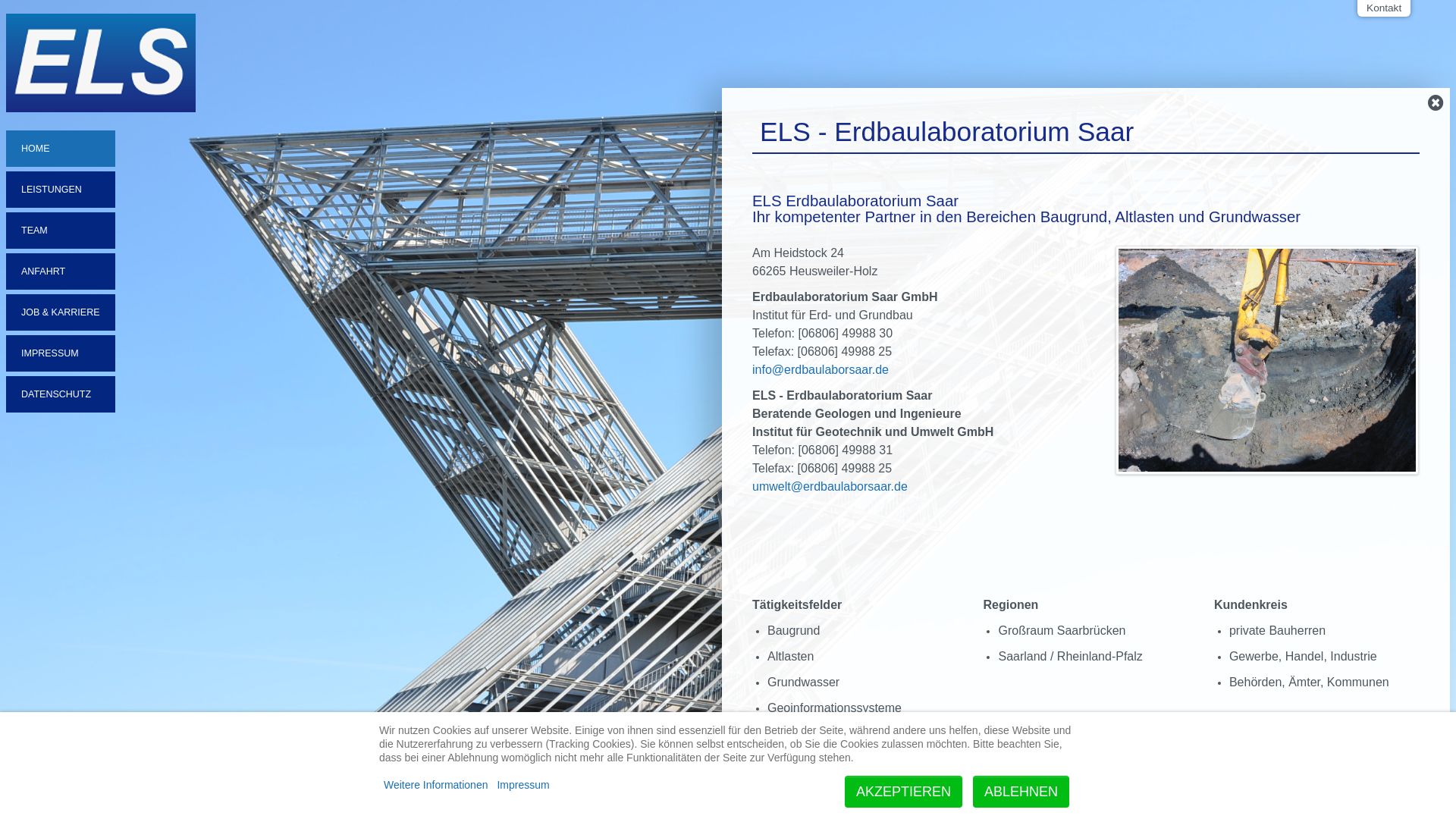 ELS Erdbaulaboratorium Saar GmbH