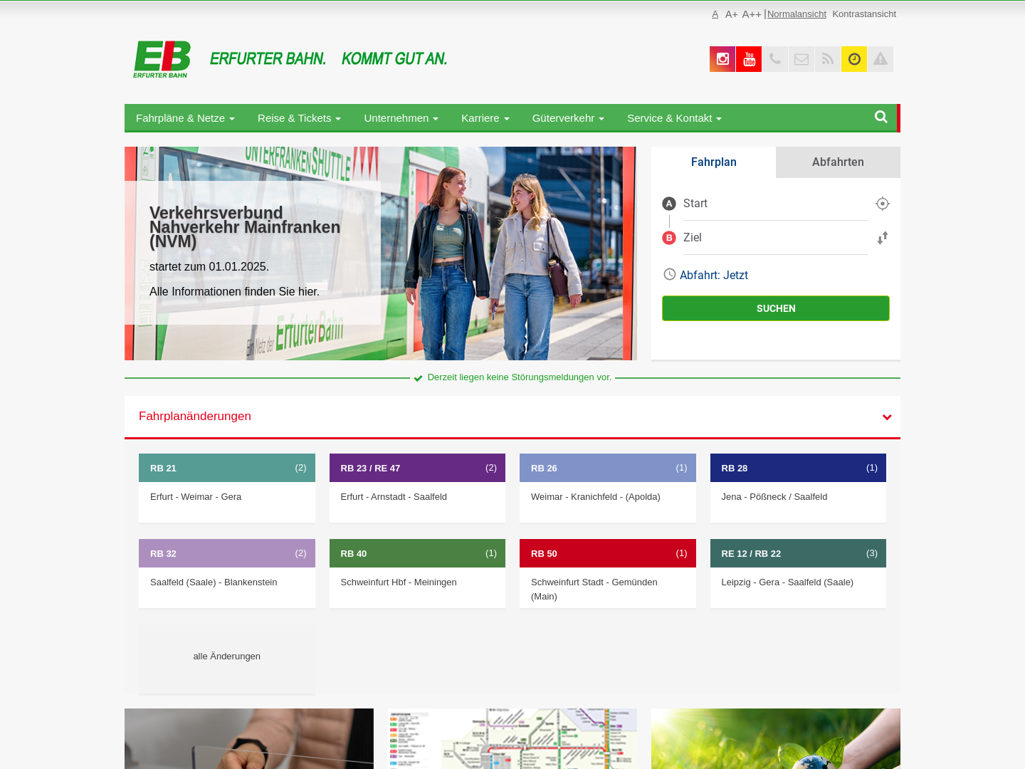 EIB Erfurter Bahn GmbH und Süd-Thüringen-Bahn