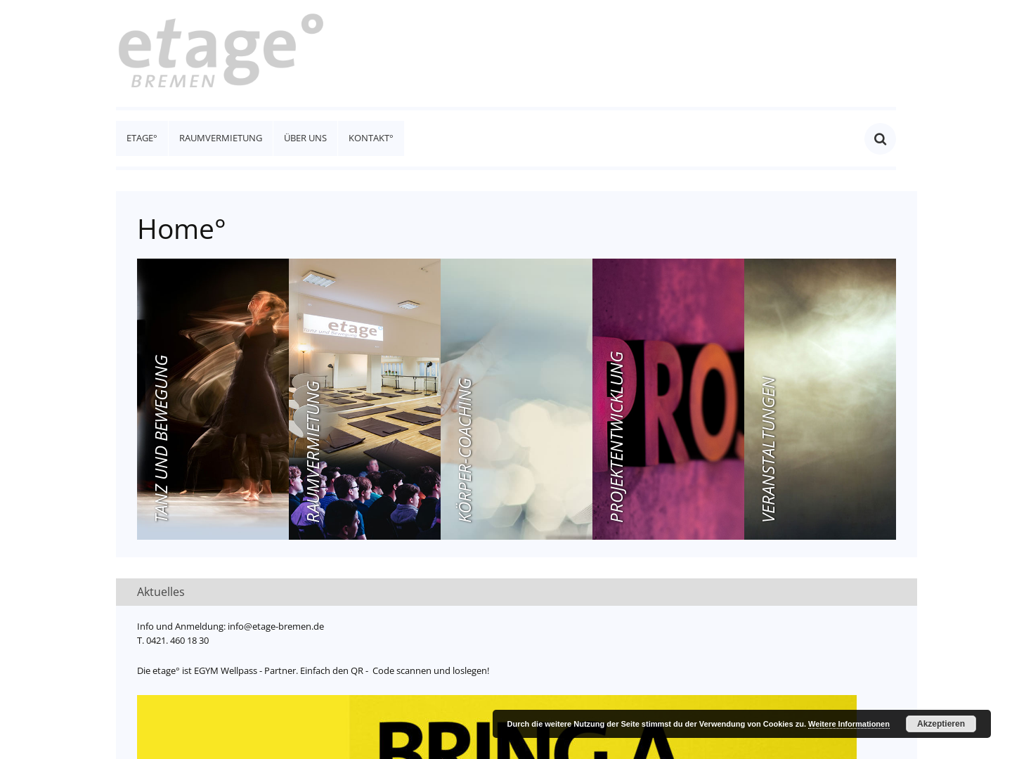 Etage Tanz und Bewegung