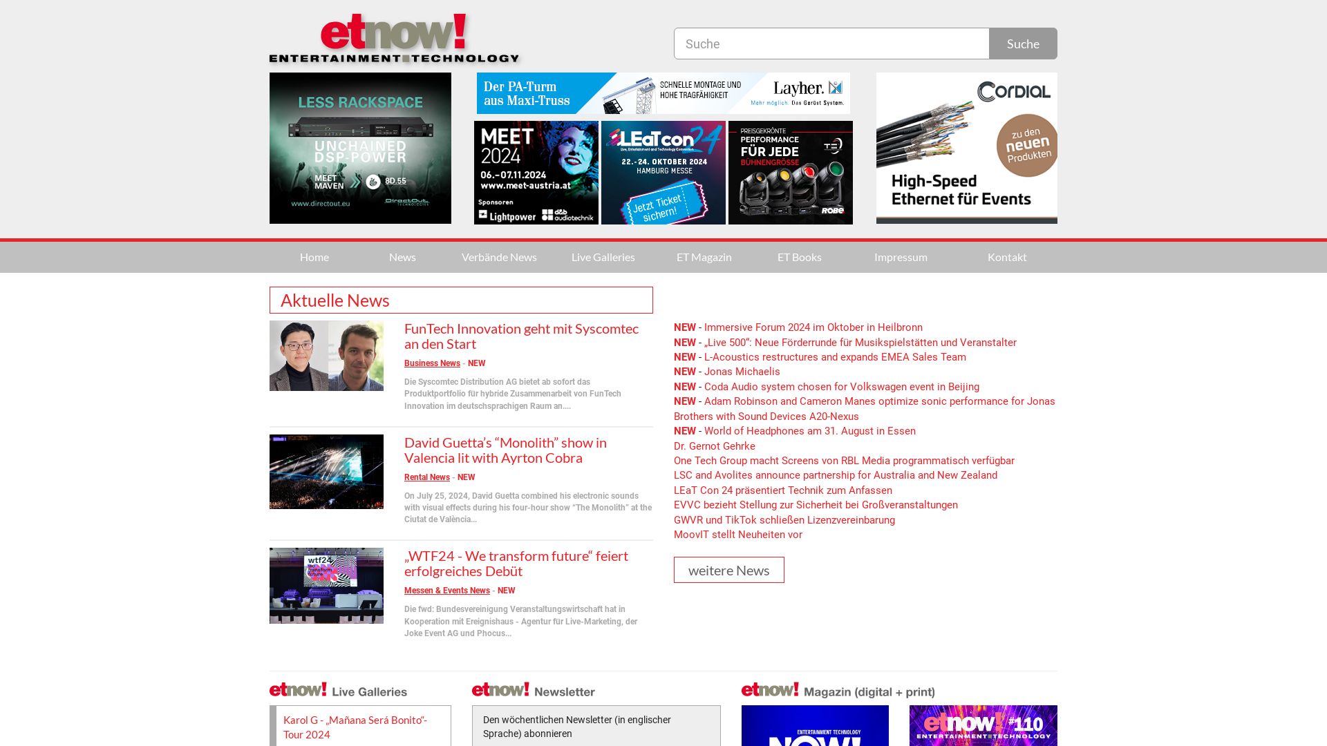 etnow.de - entertainment technology