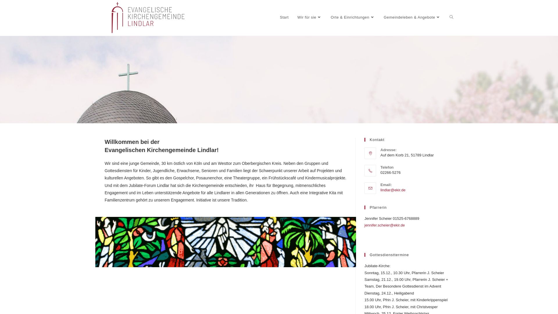 Evangelische Kirchengemeinde Lindlar