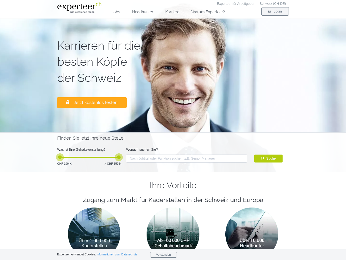 Experteer Schweiz