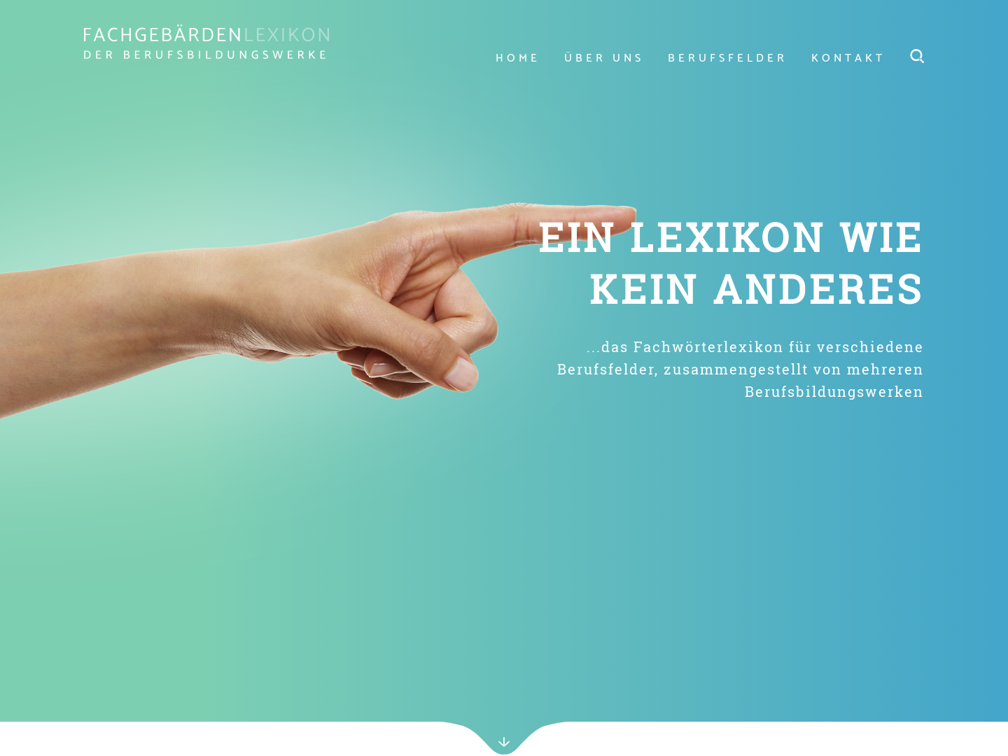Fachgebärdenlexikon der Berufsbildungswerke