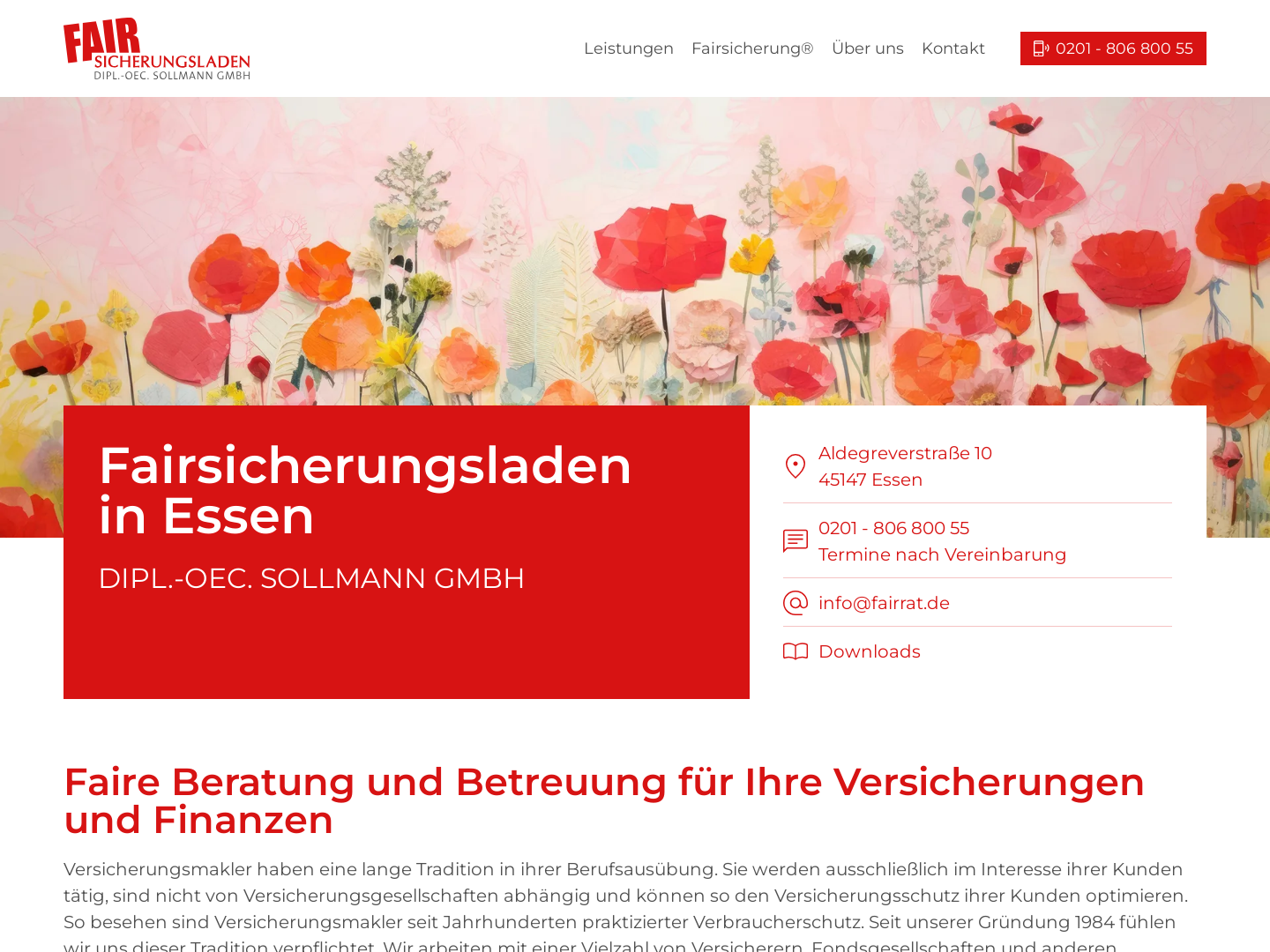 Fairsicherungsladen Dipl.-Oec. Rolf-Peter Sollmann