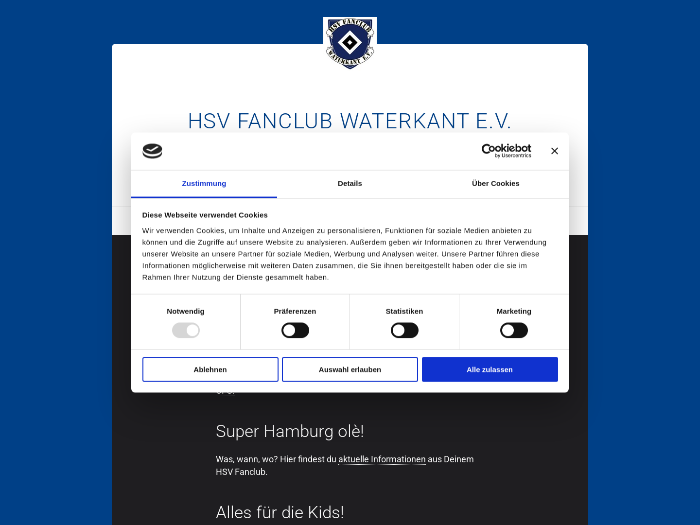 HSV Fanclub Waterkant e.V.