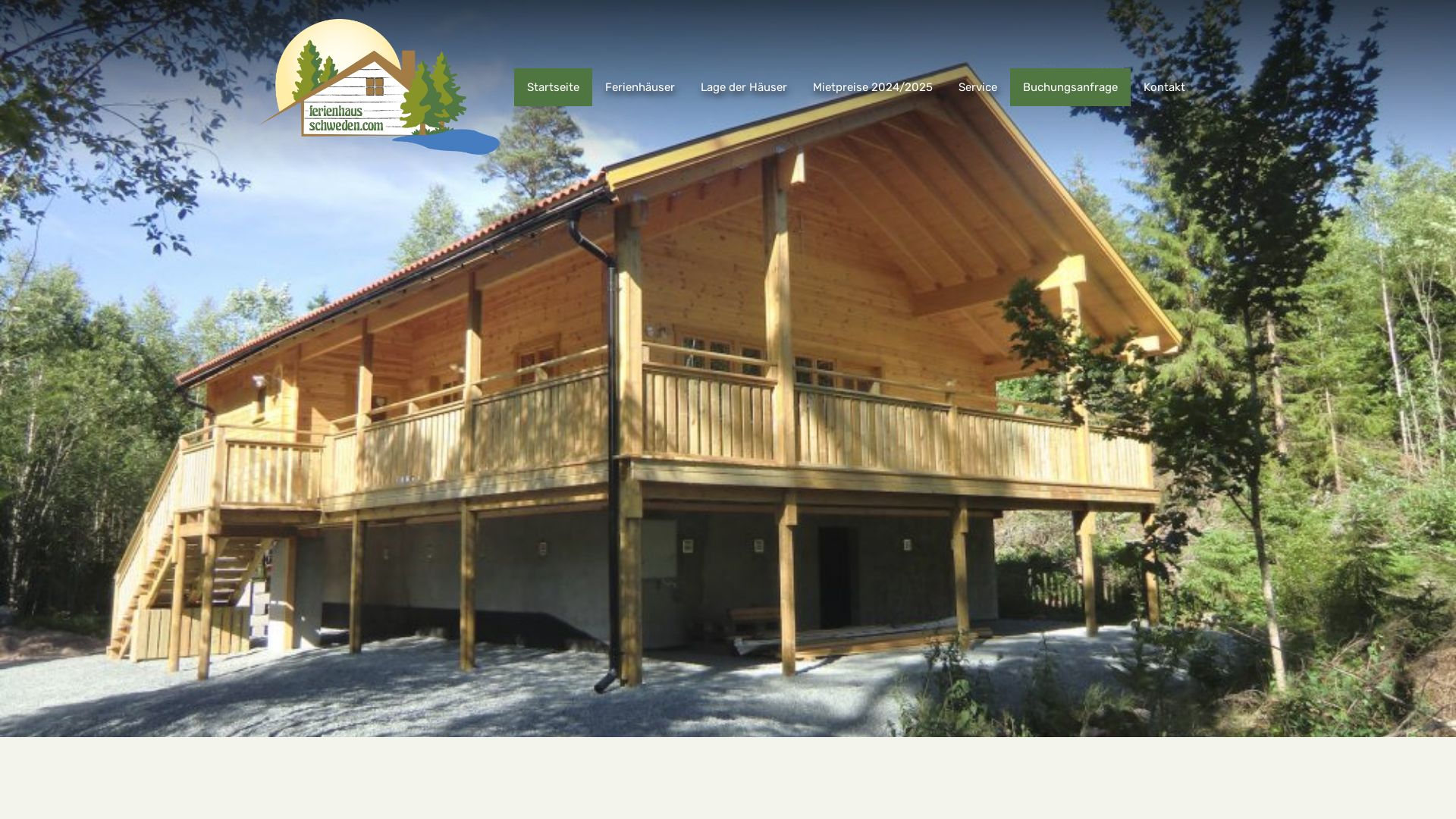 Private Ferienhausvermietung in Südschweden