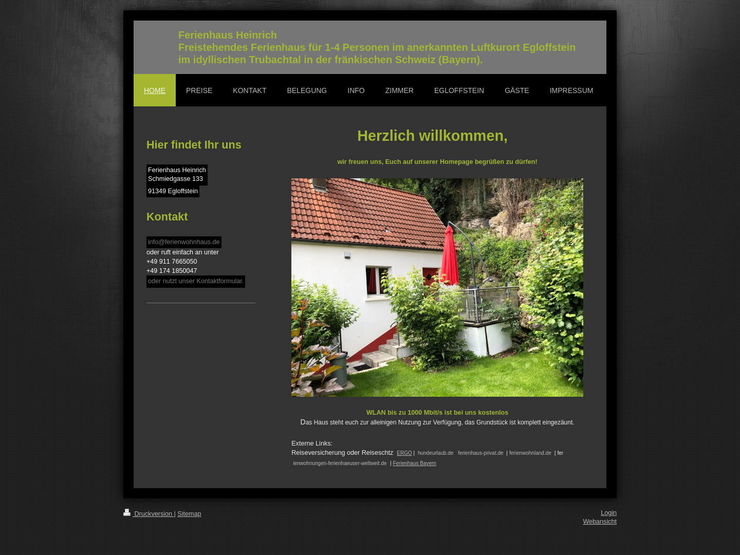 Ferienhaus Familie Jürgen Heinrich