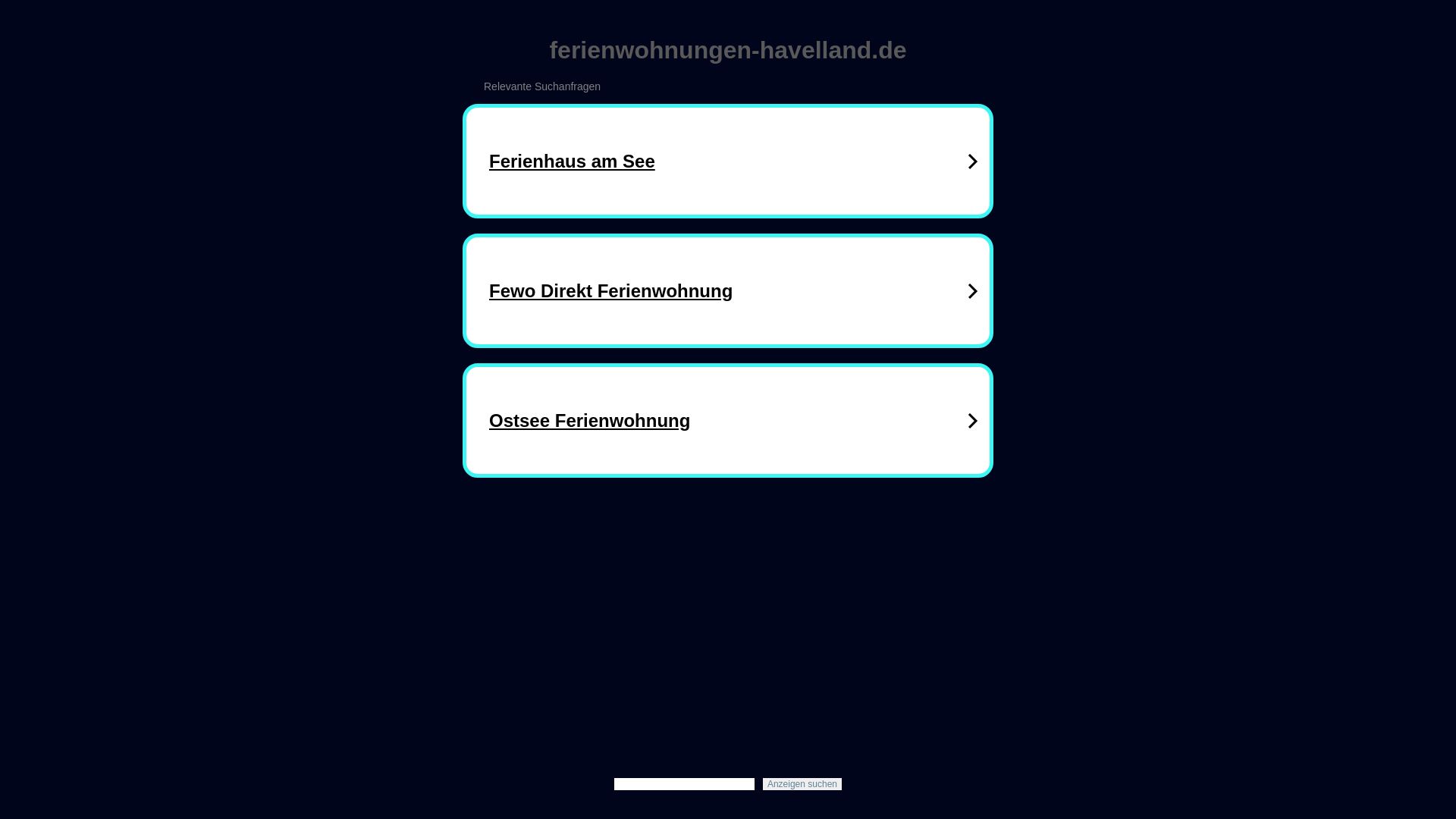 Ferienwohnungen Havelland