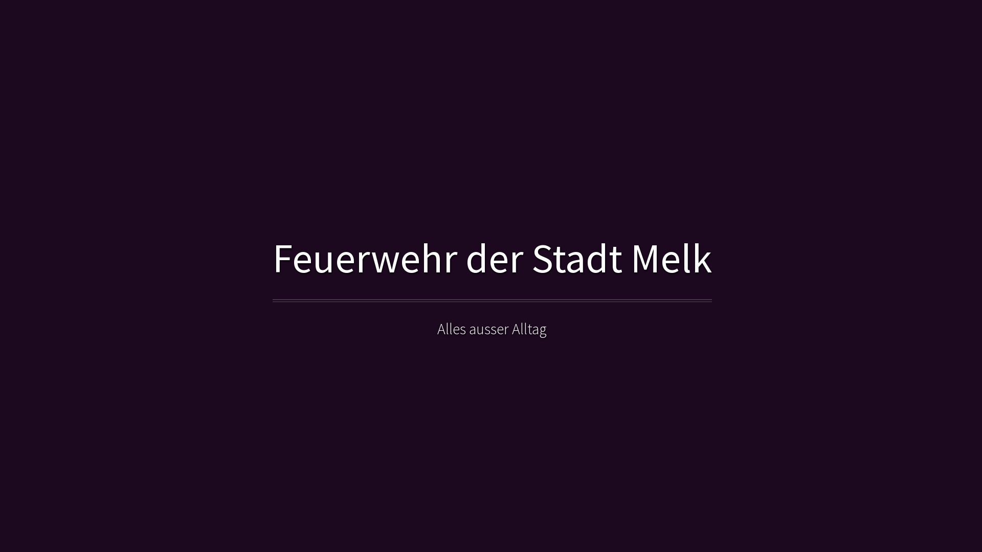 Feuerwehr Melk