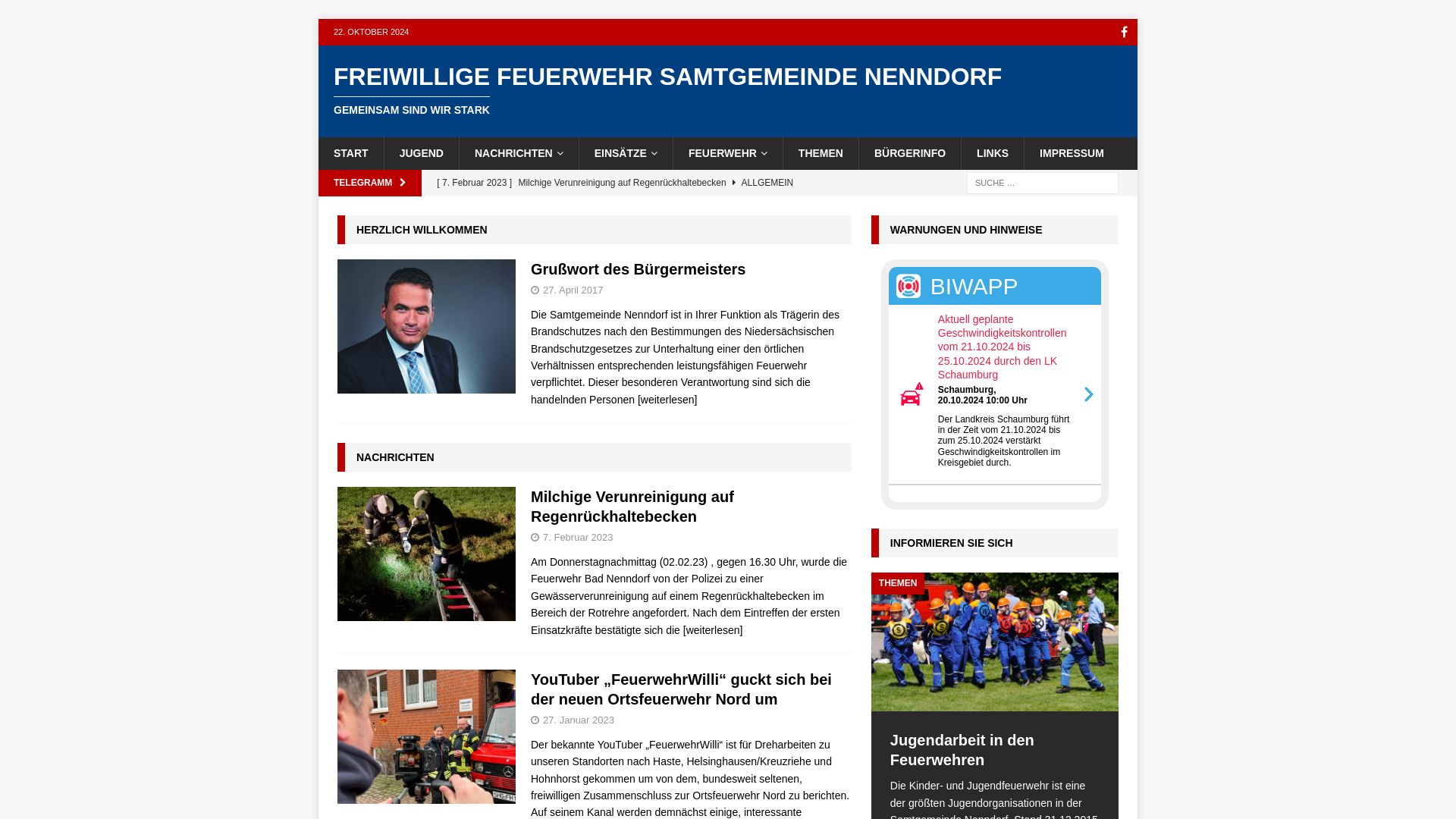 Freiwillige Feuerwehren der Samtgemeinde Nenndorf
