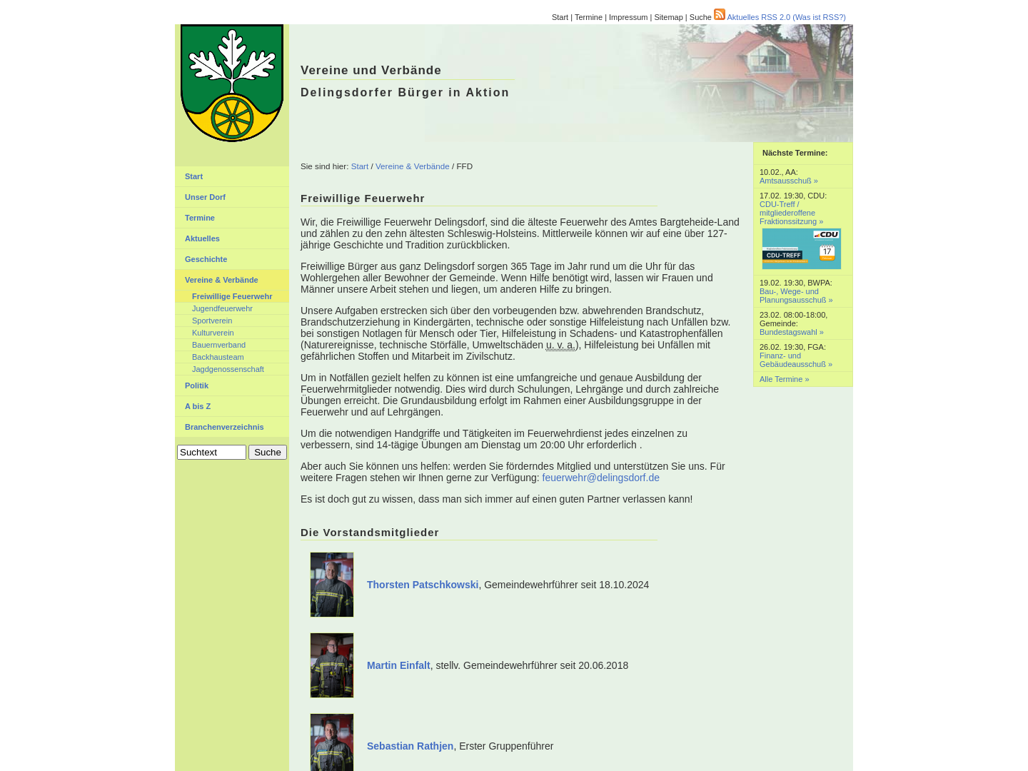Freiwillige Feuerwehr Delingsdorf