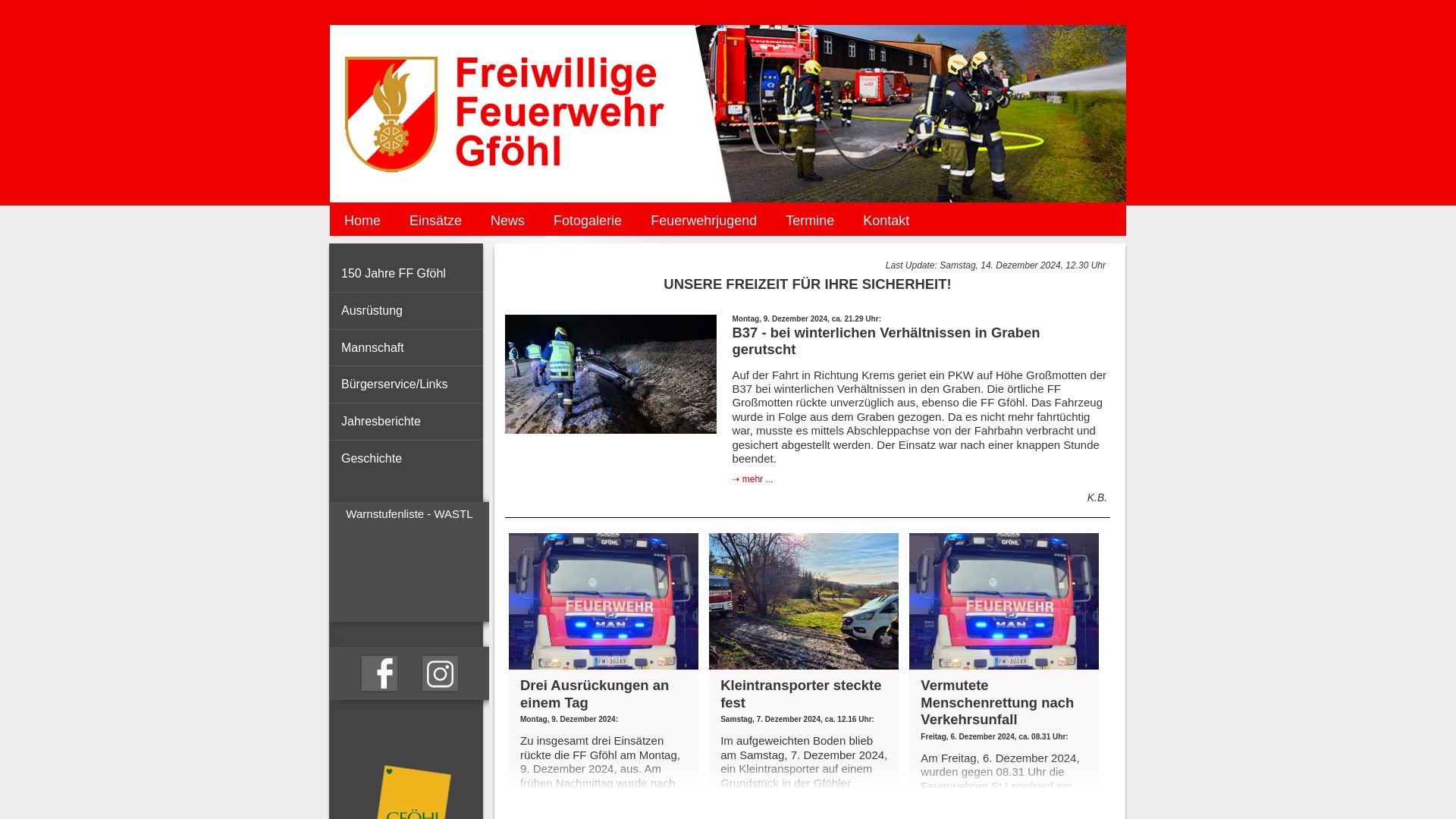 Freiwillige Feuerwehr Gföhl