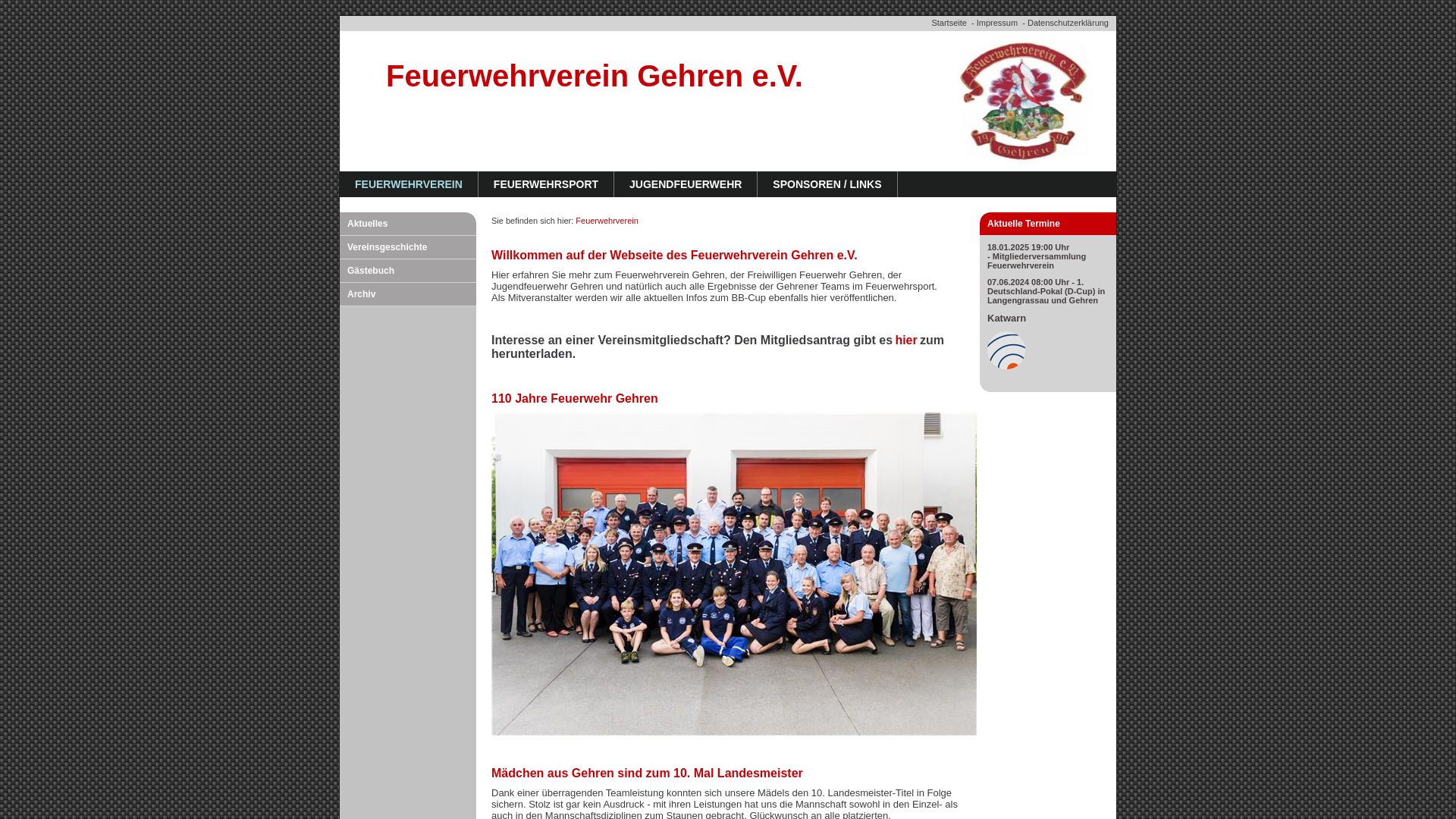 Feuerwehrverein Gehren e.V.