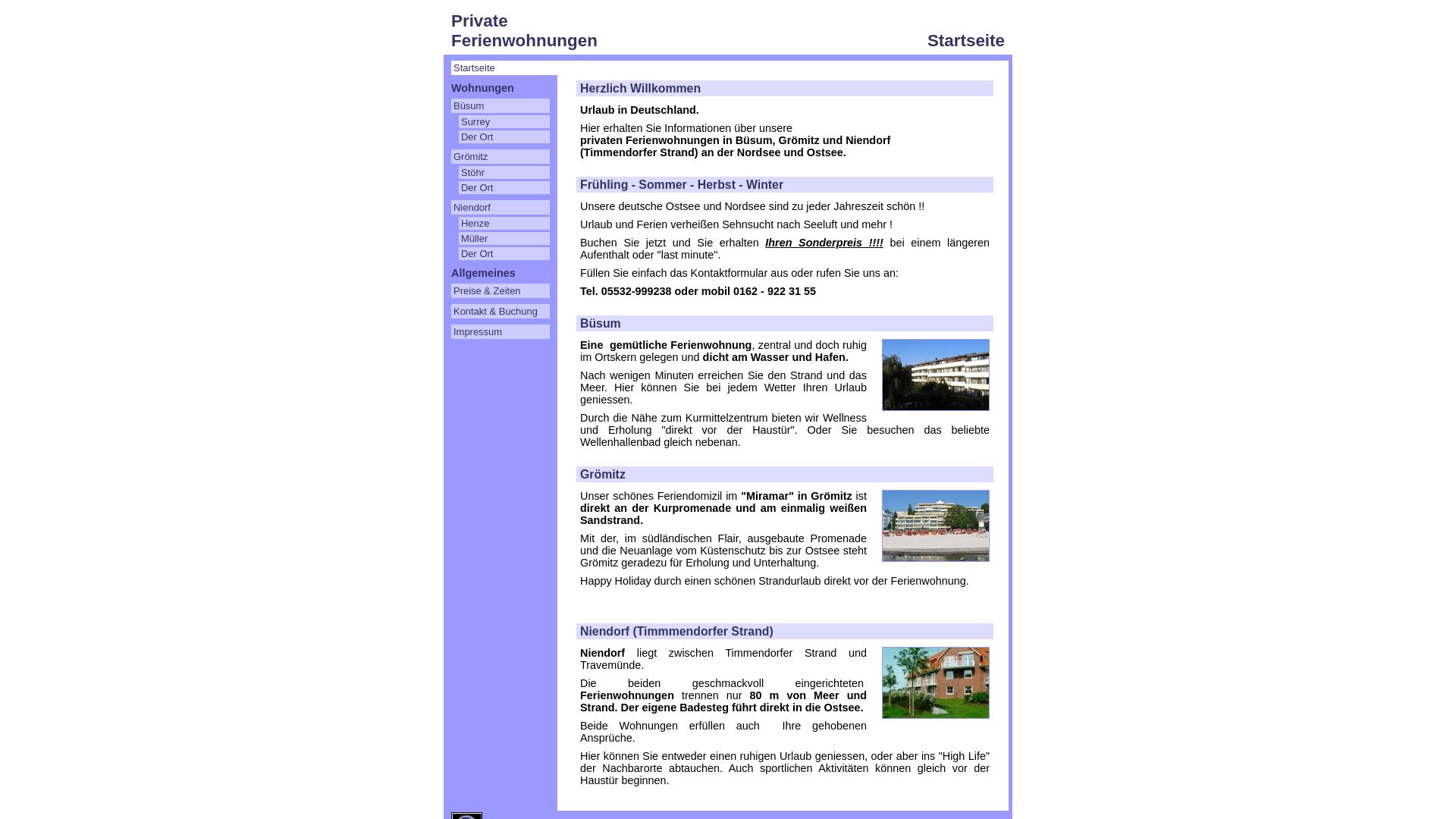 Ferienwohnungen Hella Henze