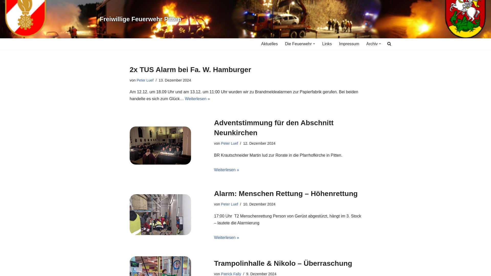 Freiwillige Feuerwehr Pitten