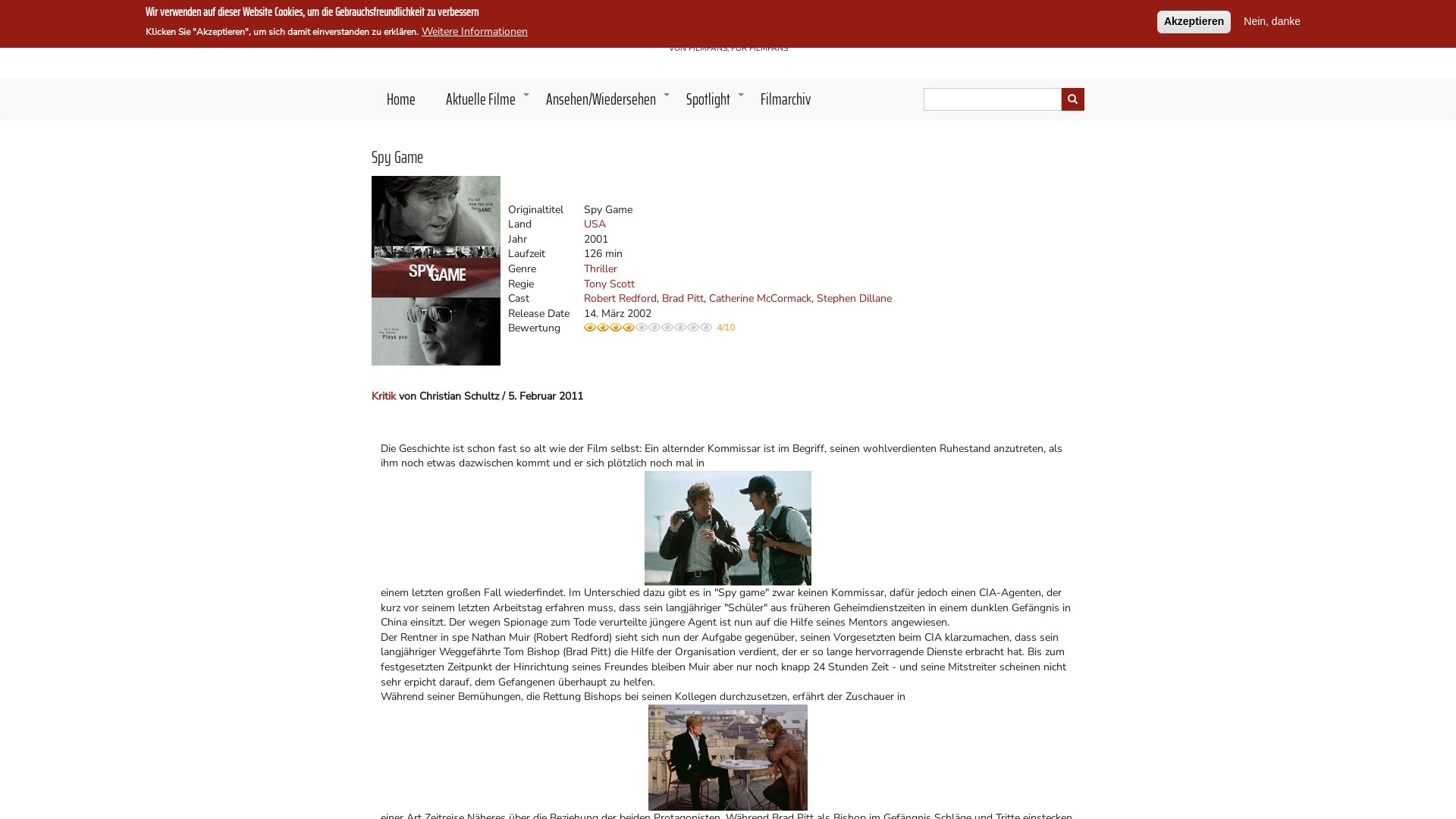 Filmszene.de: Feindliche Übernahme