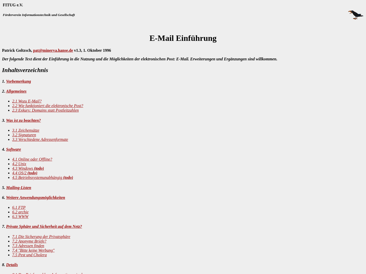 E-Mail-Einführung