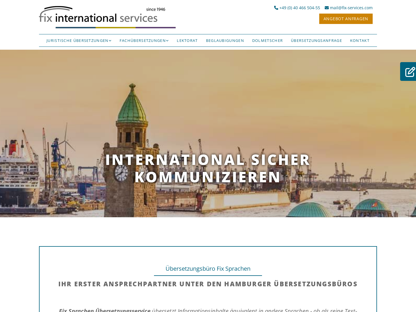 Fix International Services GmbH