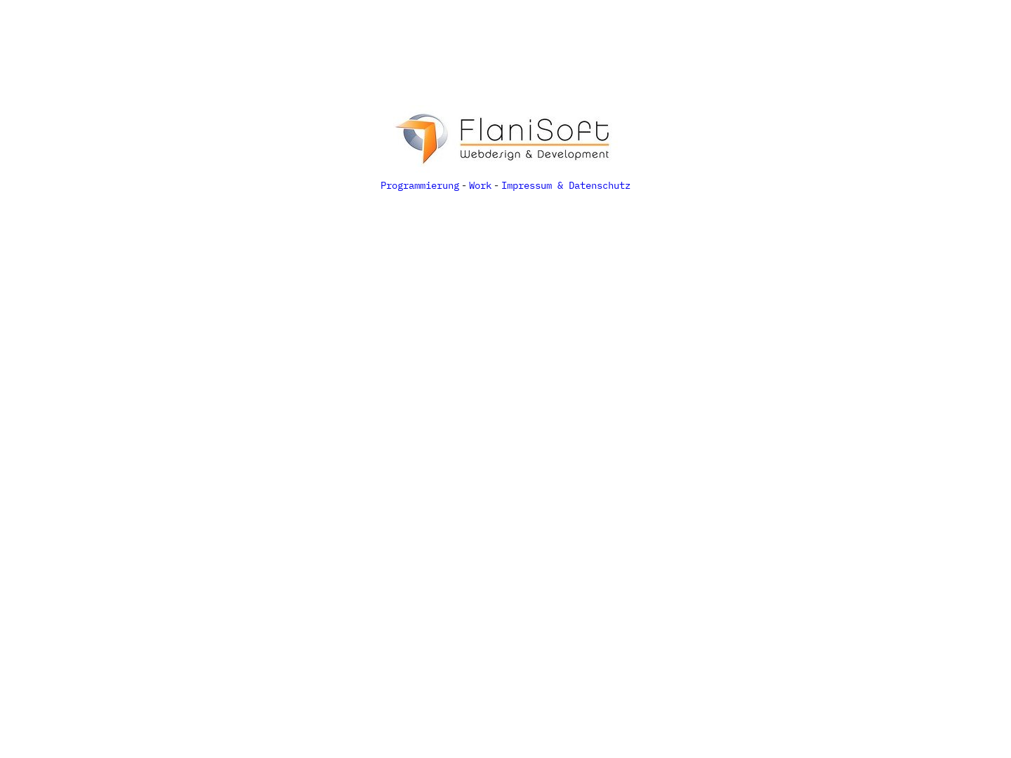 FlaniSoft - Webdesign, Applikationen, Webhosting
