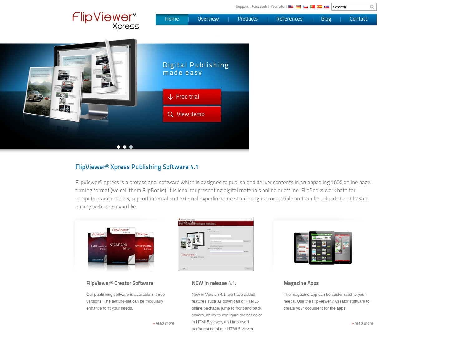 Flip Viewer Express, E-Book Systems Europe