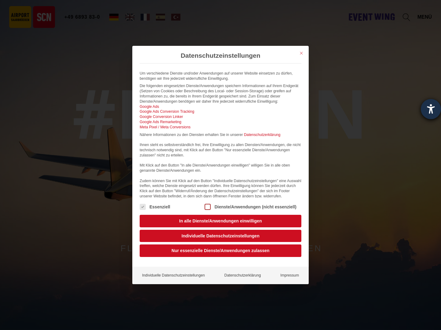 Flughafen Saarbrücken Betriebsgesellschaft mbH Ensheim