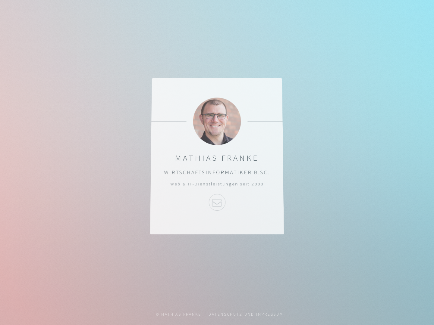 Franke Medien, Mathias Franke