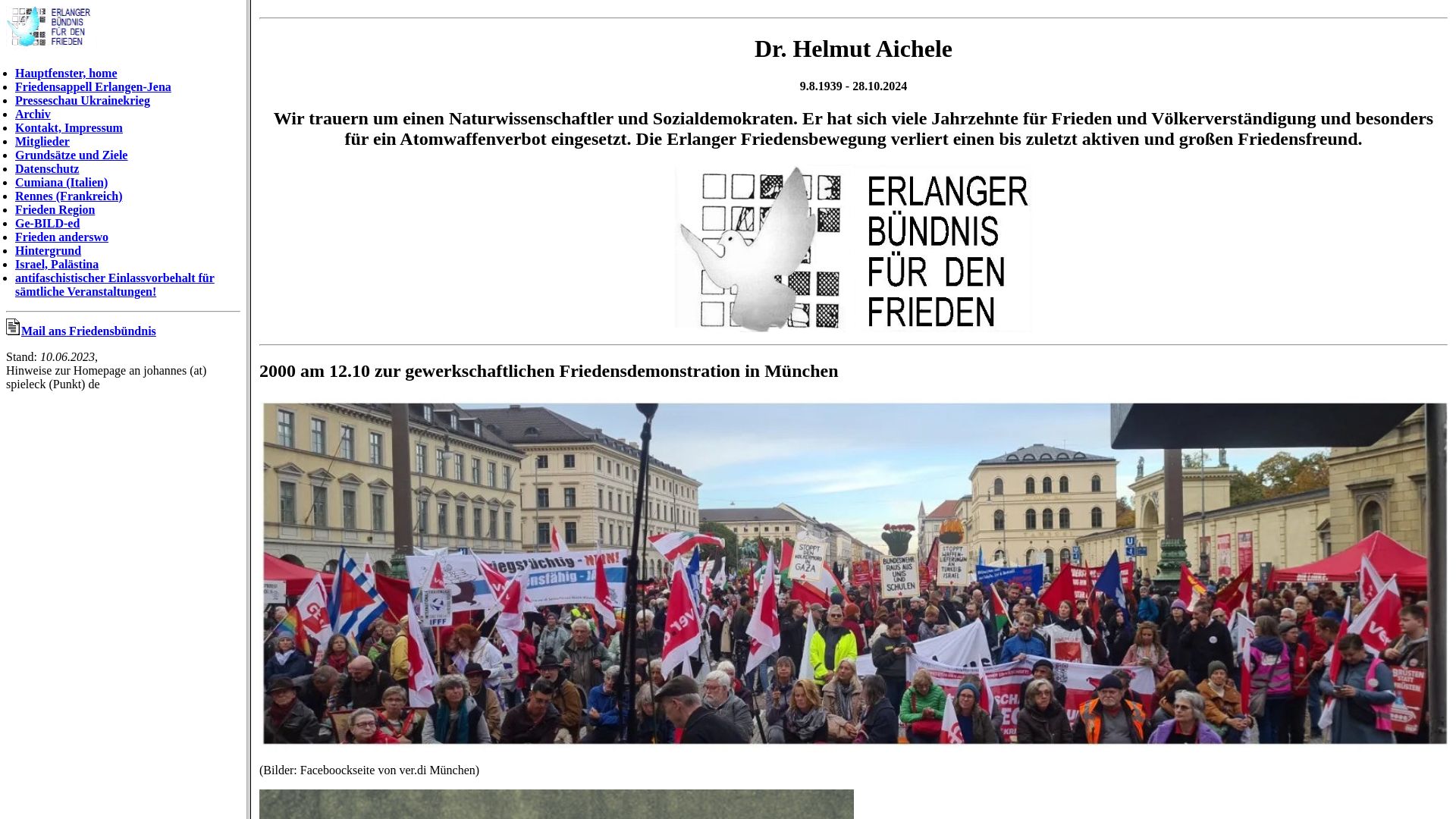 Erlanger Bündnis für den Frieden