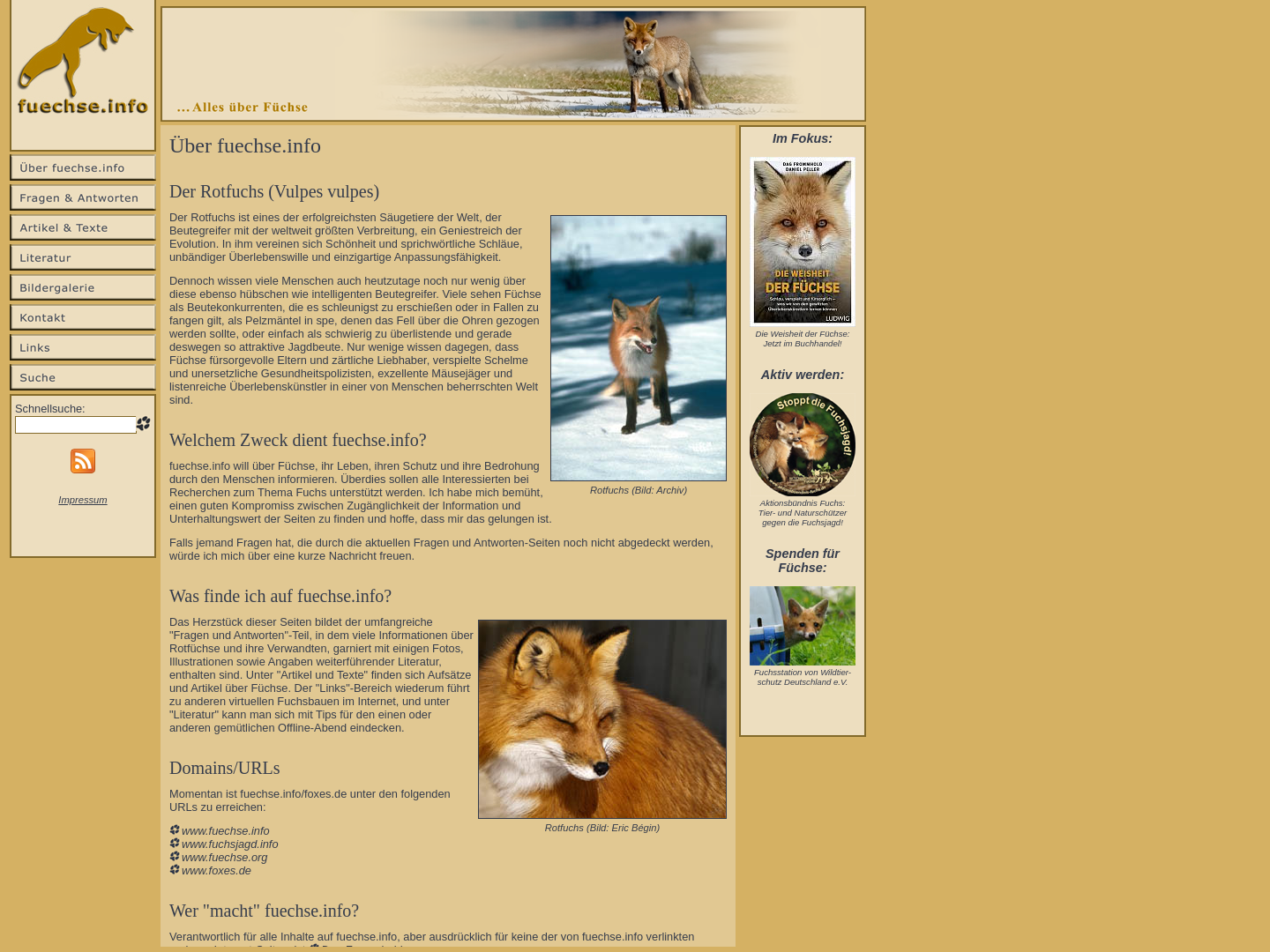 Rotfuchs (Vulpes vulpes)