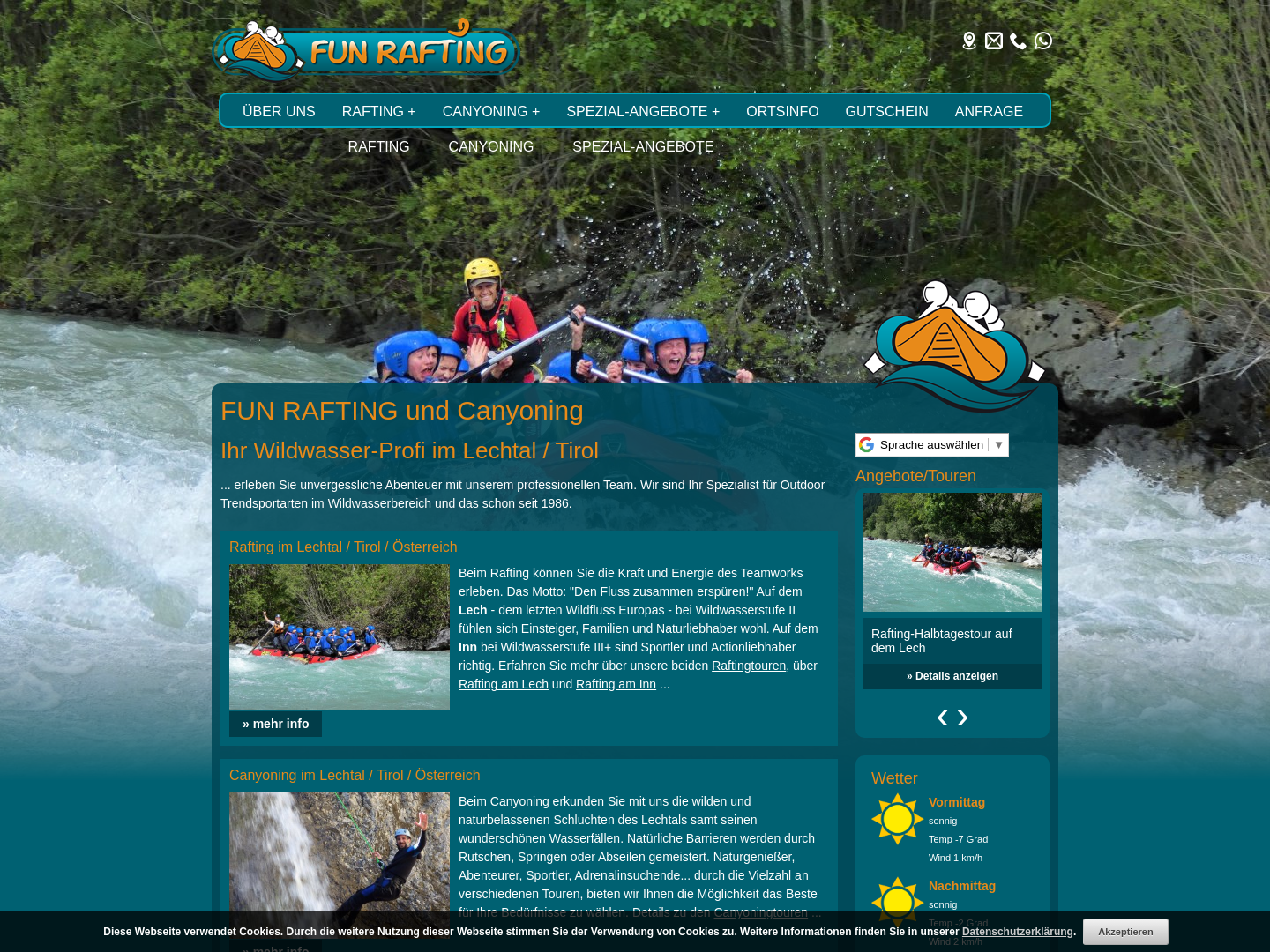 Lechtaler Wildwasserschule