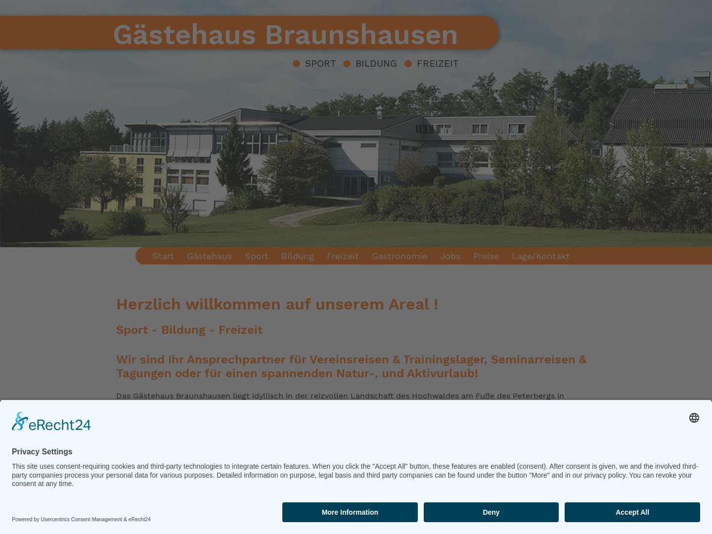 STB Saarländischer Turnerbund e.V. Sport- und Freizeithotel Braunshausen