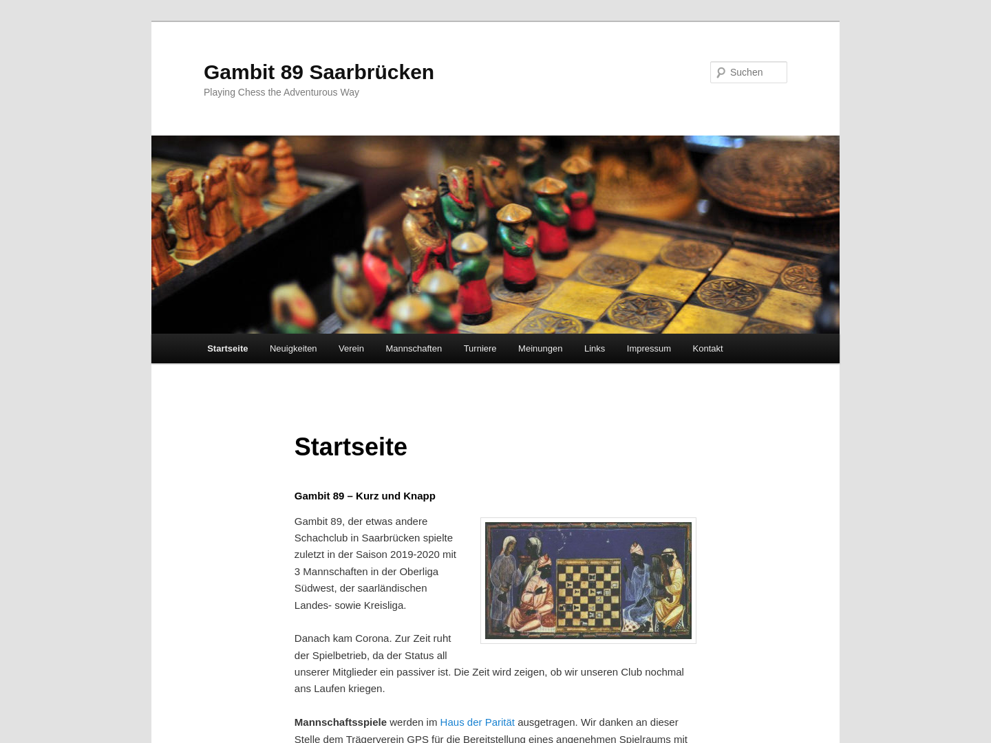 Schachverein Saarbrücker Gambit 1989 e.V.