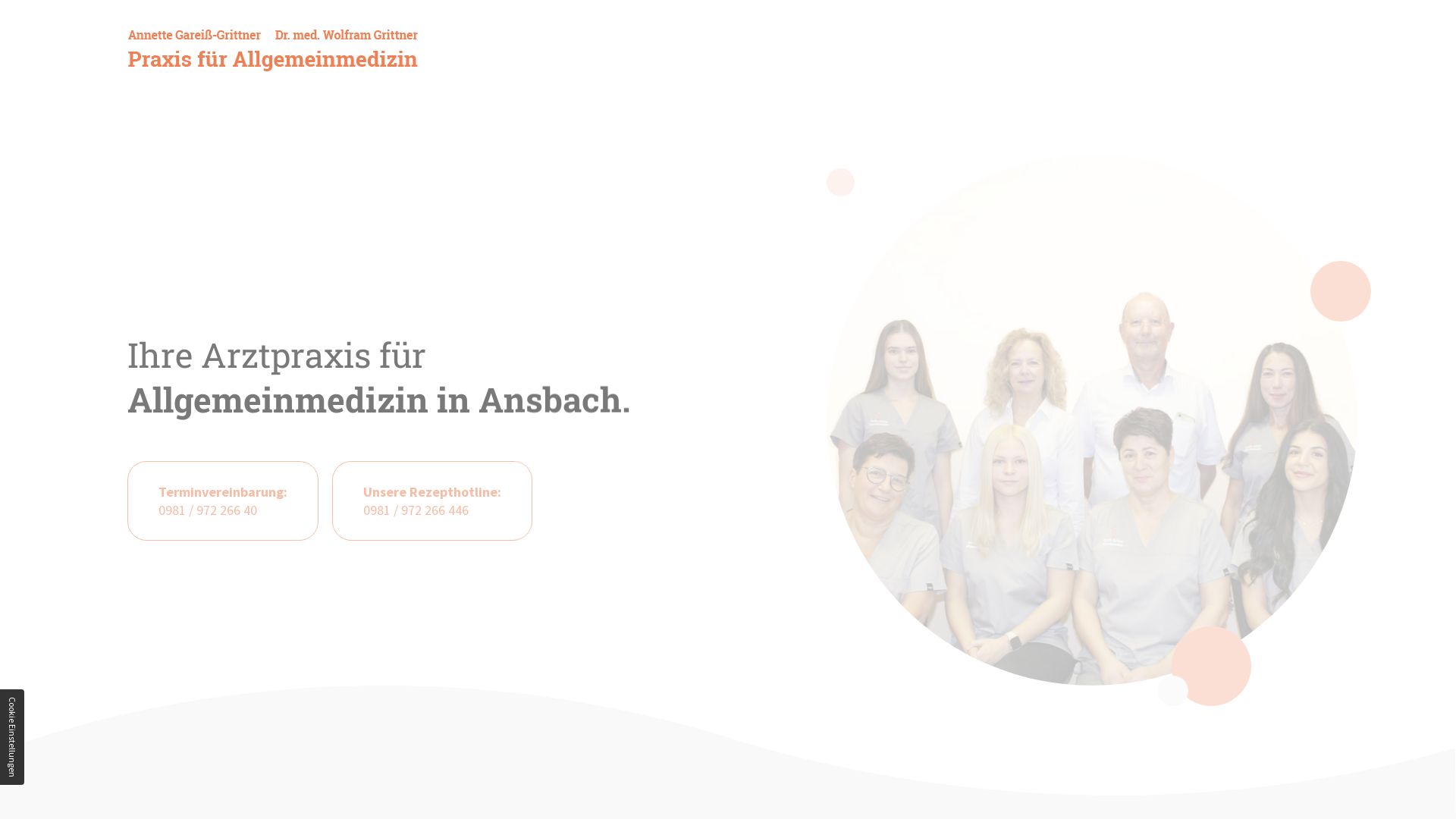 Gemeinschaftspraxis für Allgemeinmedizin GbR A. Gareiss-Grittner & W. Grittner