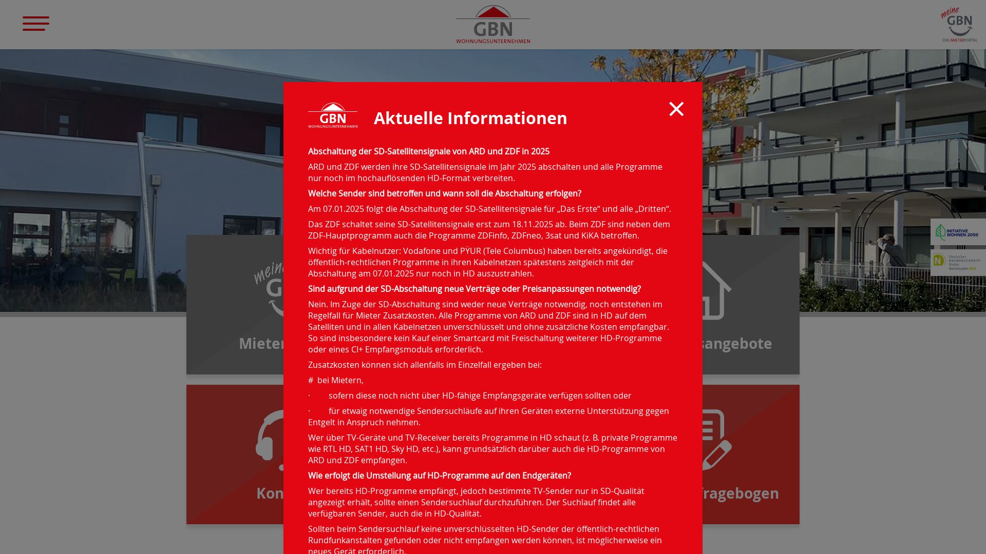 GBN Wohnungsunternehmen GmbH Nienburg/Weser