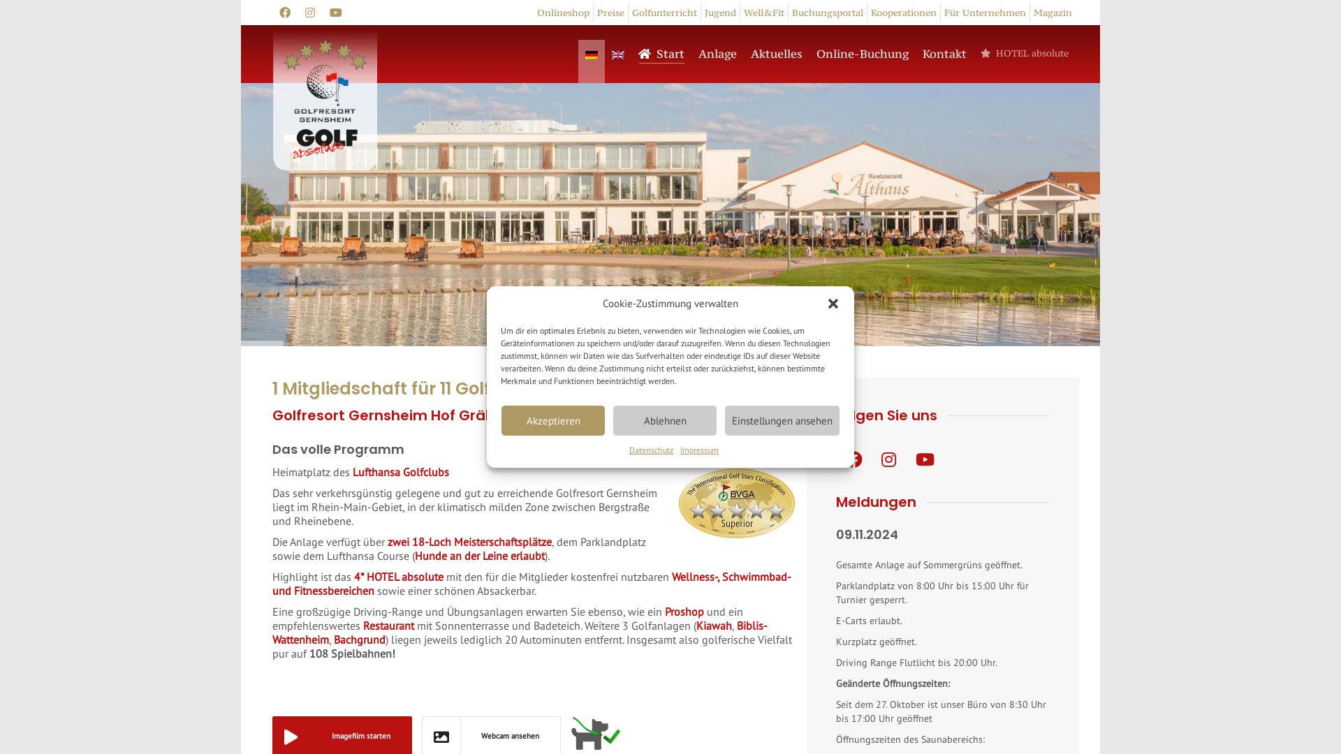 Golfclub Gernsheim Hof Gräbenbruch