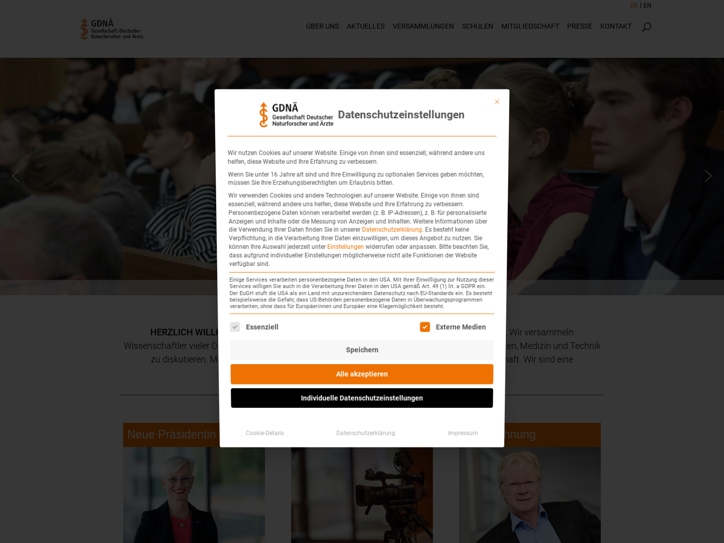 Gesellschaft Deutscher Naturforscher und Ärzte e.V.