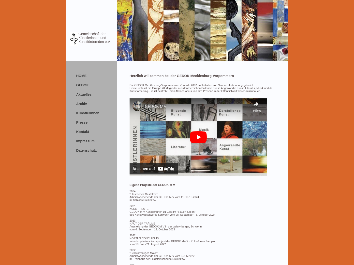 GEDOK, Gemeinschaft der Künstlerinnen und Kunstfördernden e.V.