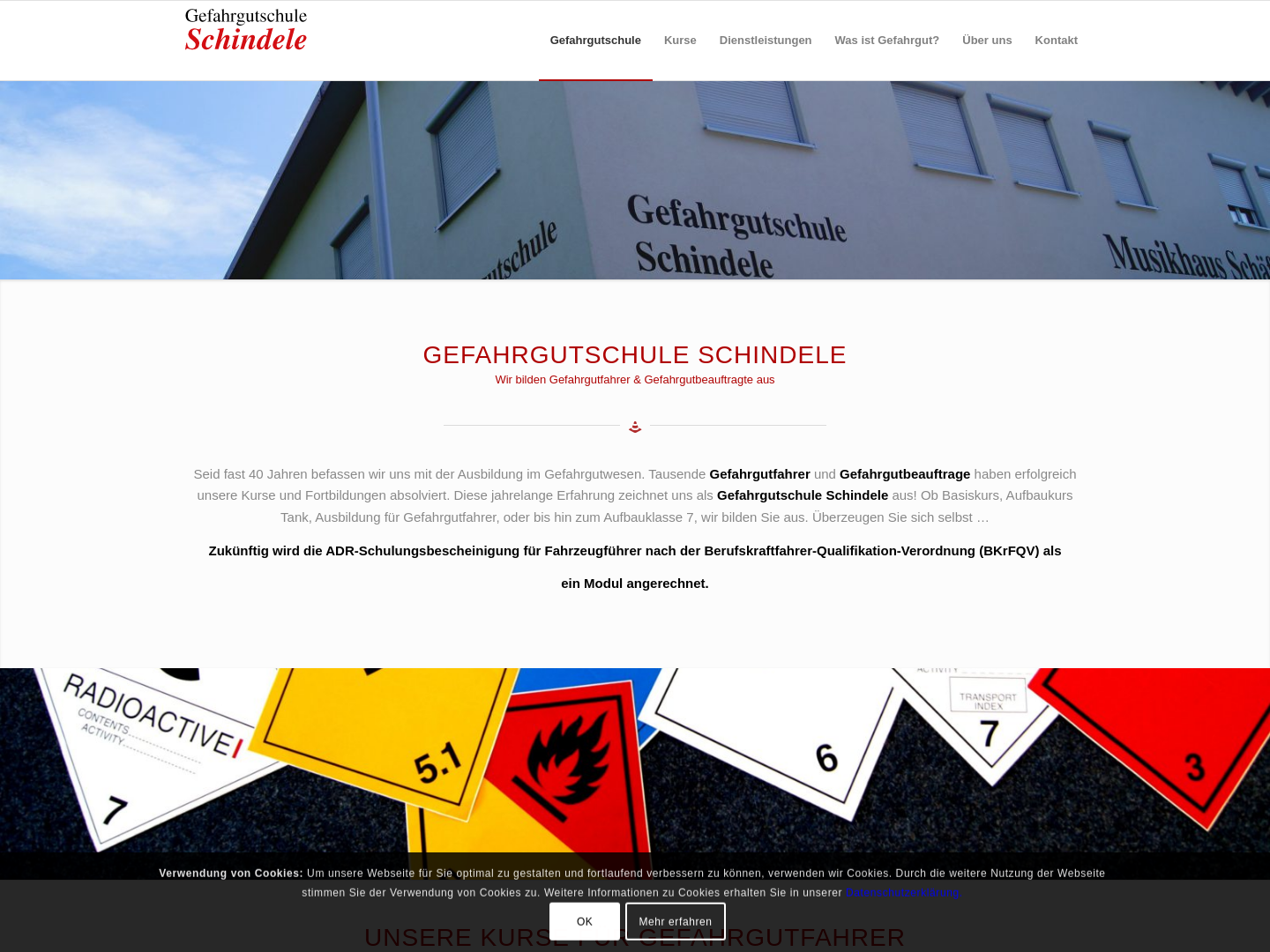 Gefahrgutschule Schindele
