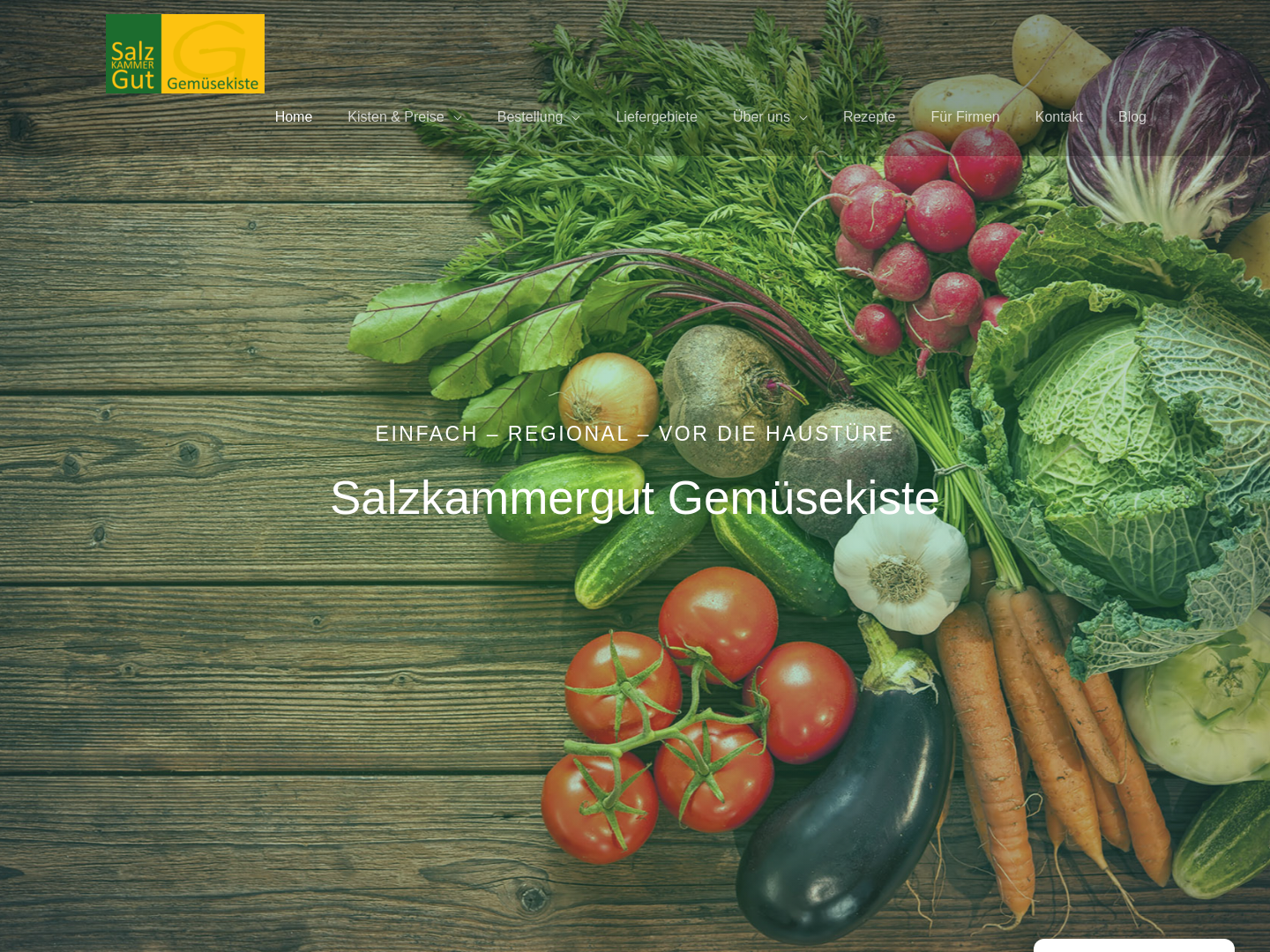 Salzkammergut Gemüsekiste