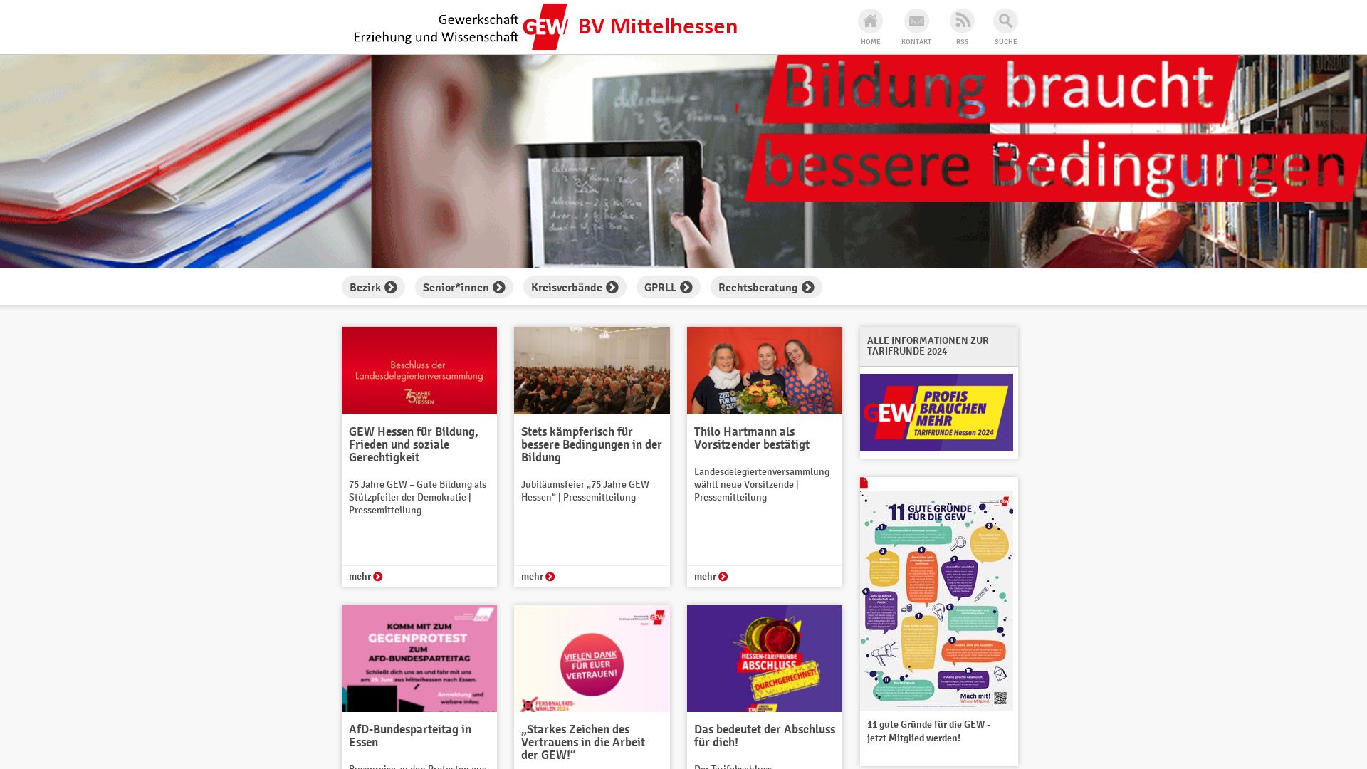 GEW Bezirksverband Mittelhessen